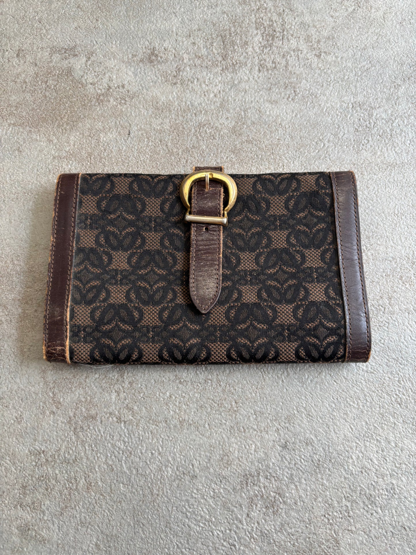 Cartera ‘Monogram’ Loewe 00s Vintage