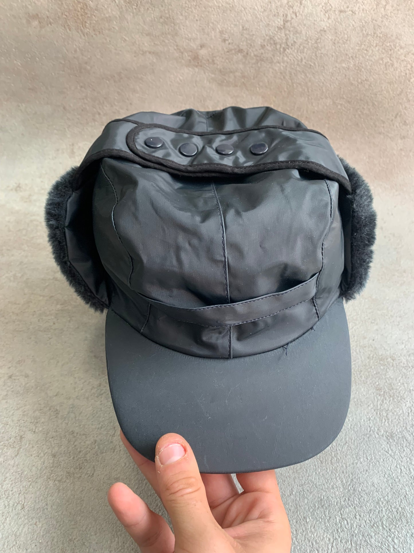 Gorro Ushanka Vintage Pelo