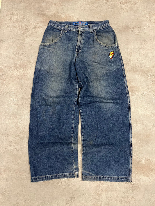 Pantalones Baggy Vintage JNCO Jeans ‘Rainbow’ 90’s - L