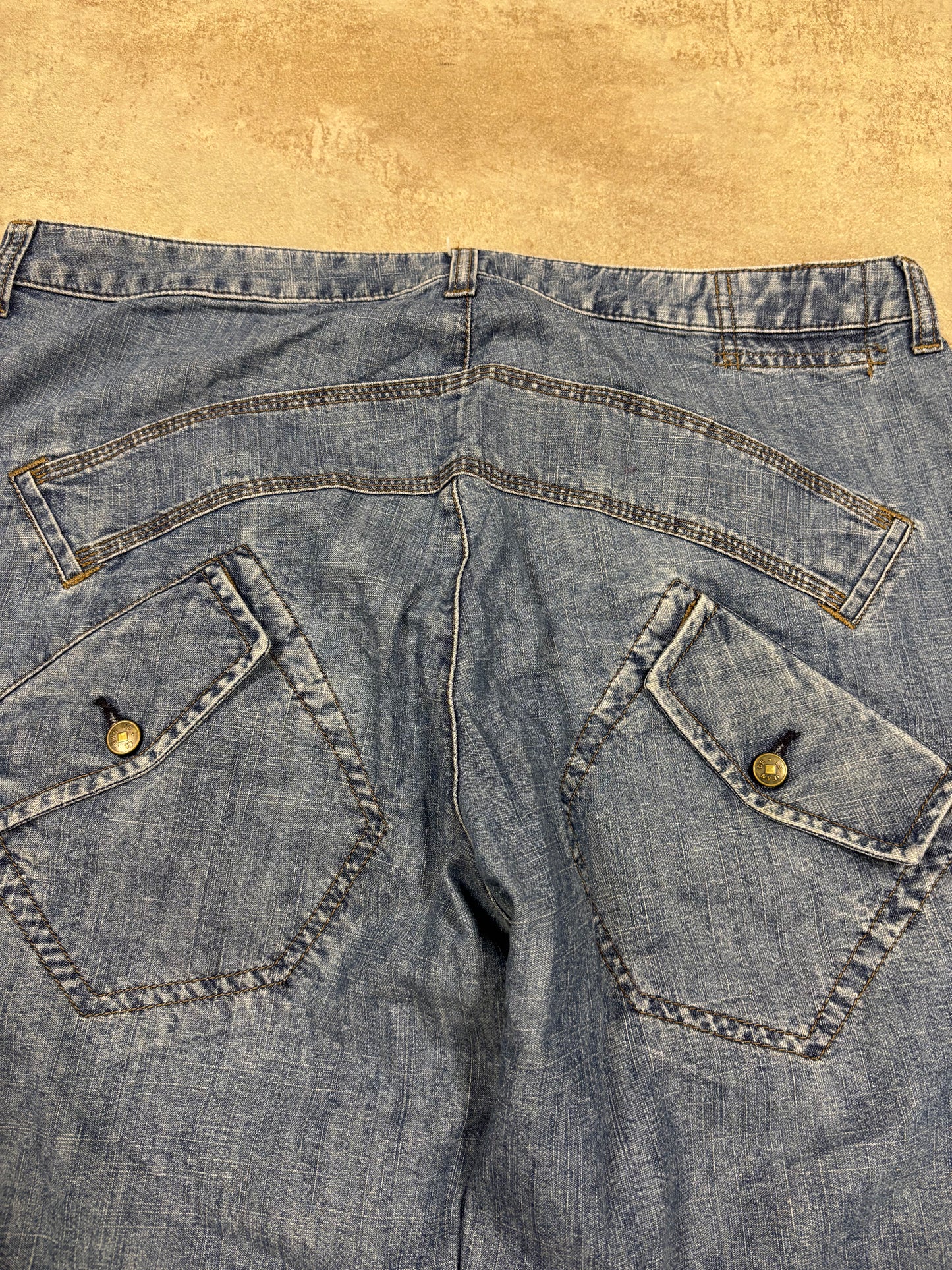 Shorts 3/4 Cargo Marithé François + Girbaud 00s Vintage - XL