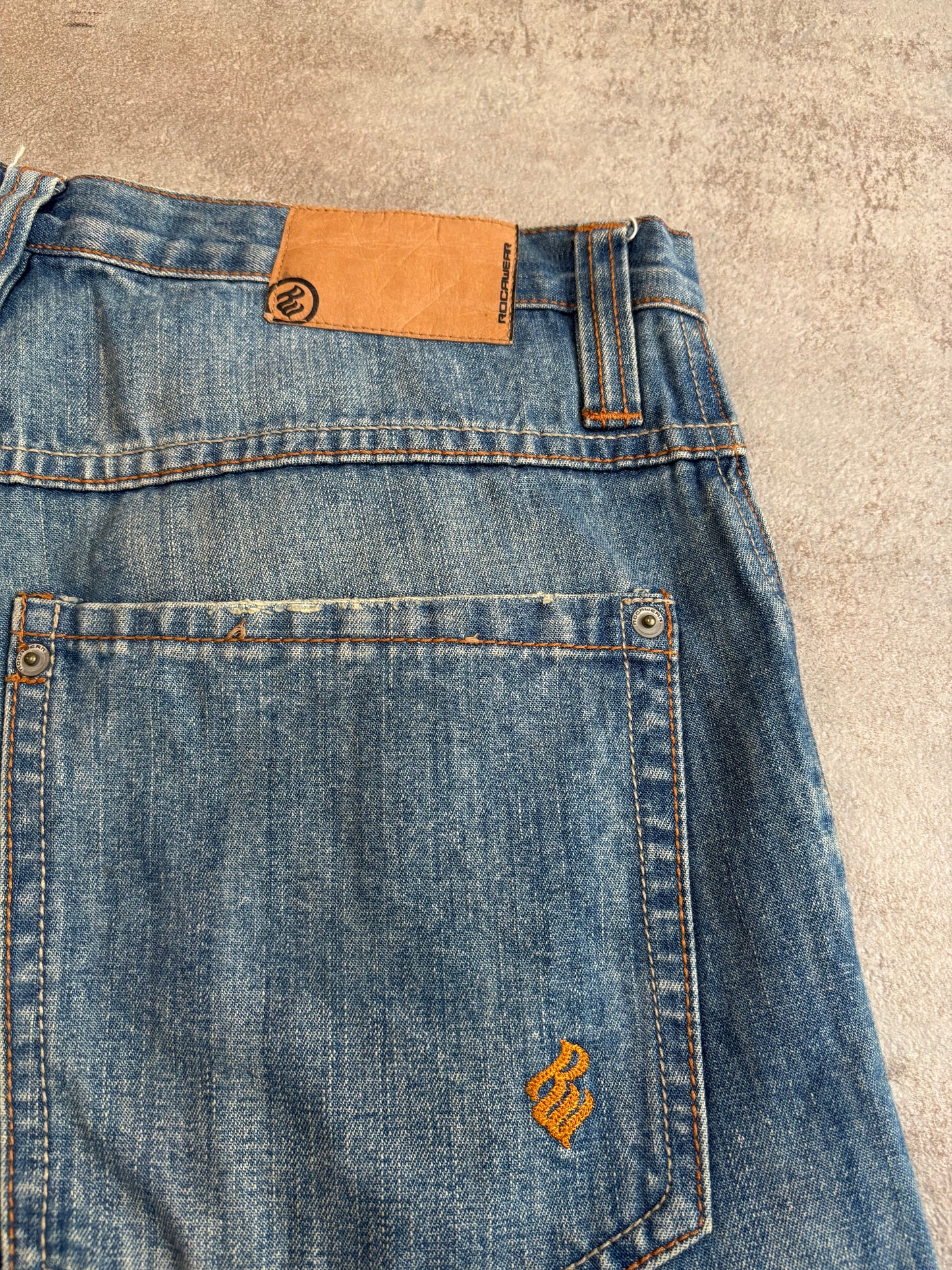Shorts Baggy Rocawear 00s Vintage - M