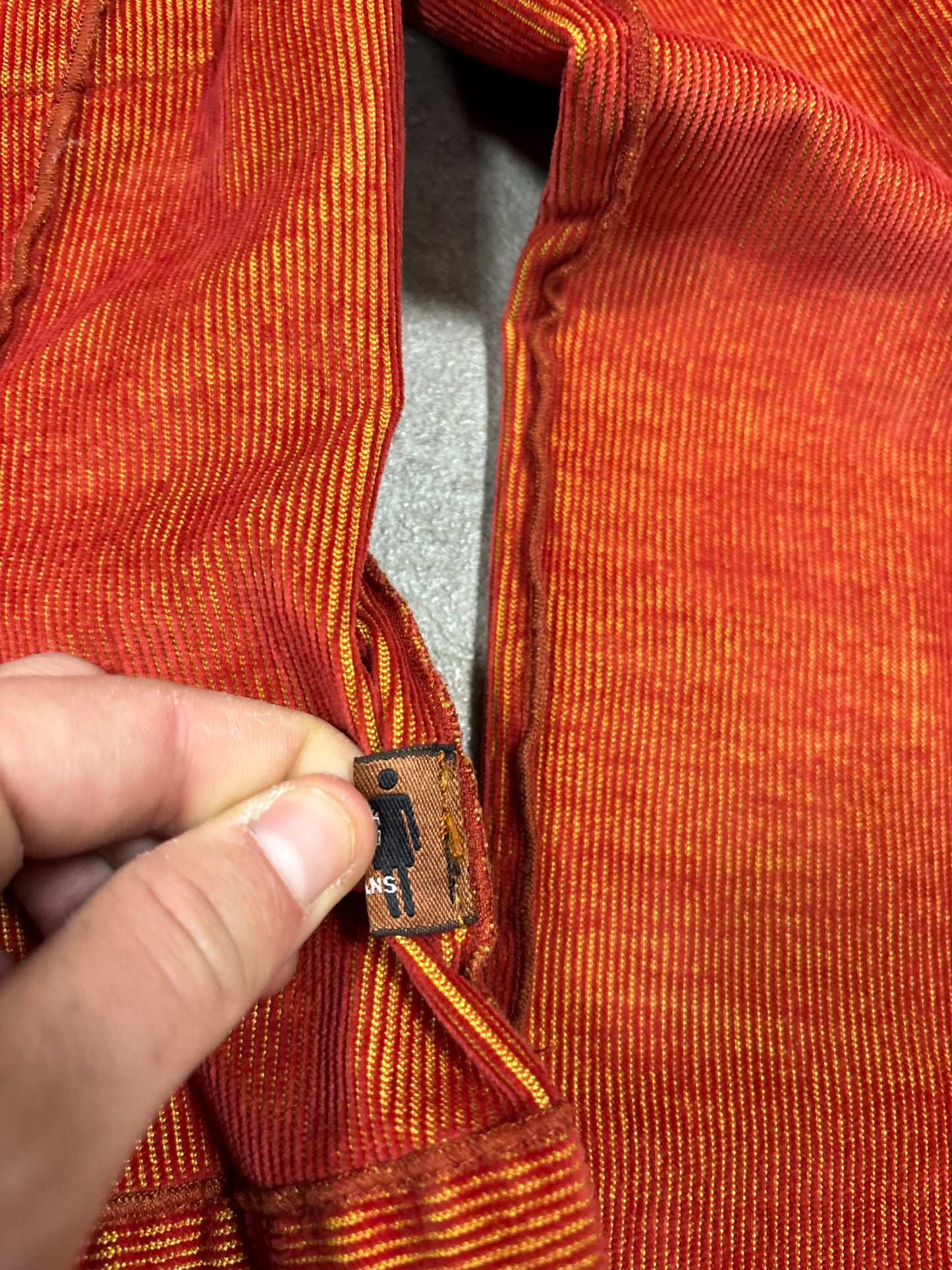 Conjunto Pana Irisdescente Jean Paul Gaultier 90s Vintage - S