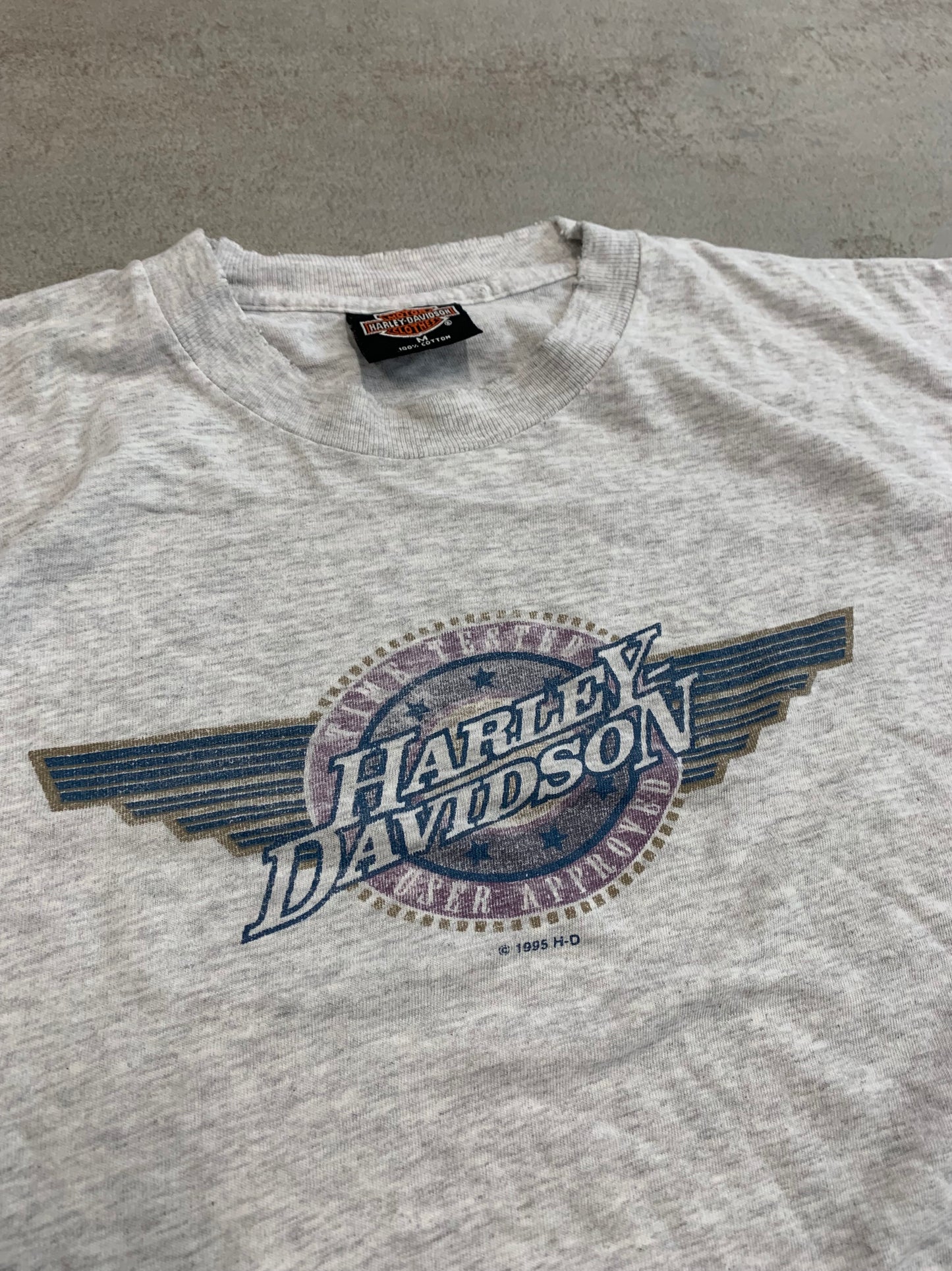 Camiseta Vimtage Harley Davidson 1995 Made in USA - M