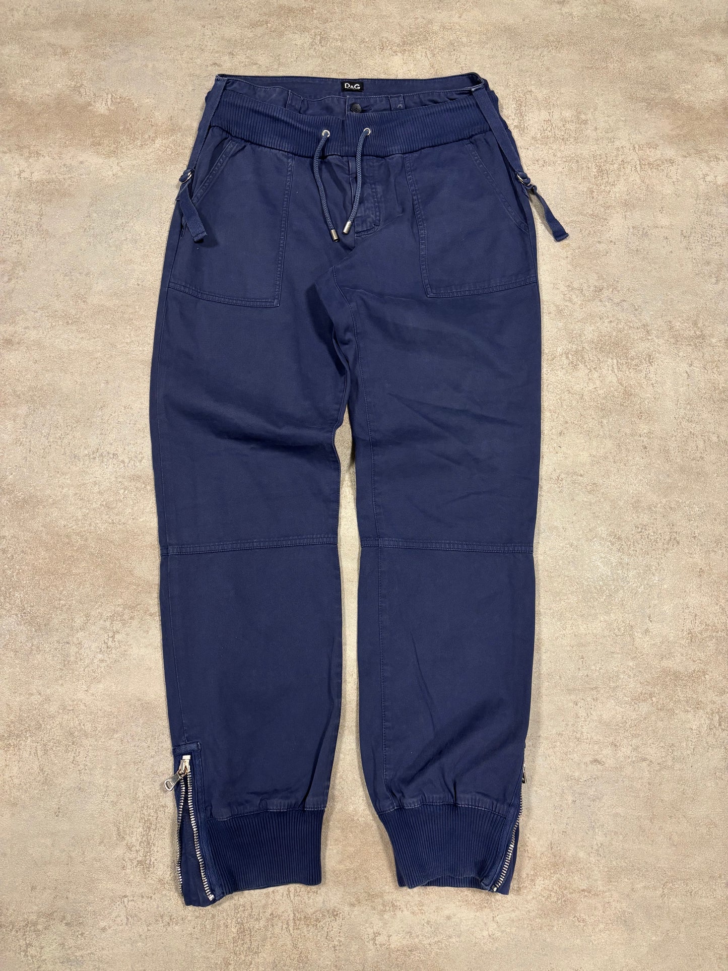 Pantalones Cargo Ajustables Dolce & Gabbana 00s Vintage - L