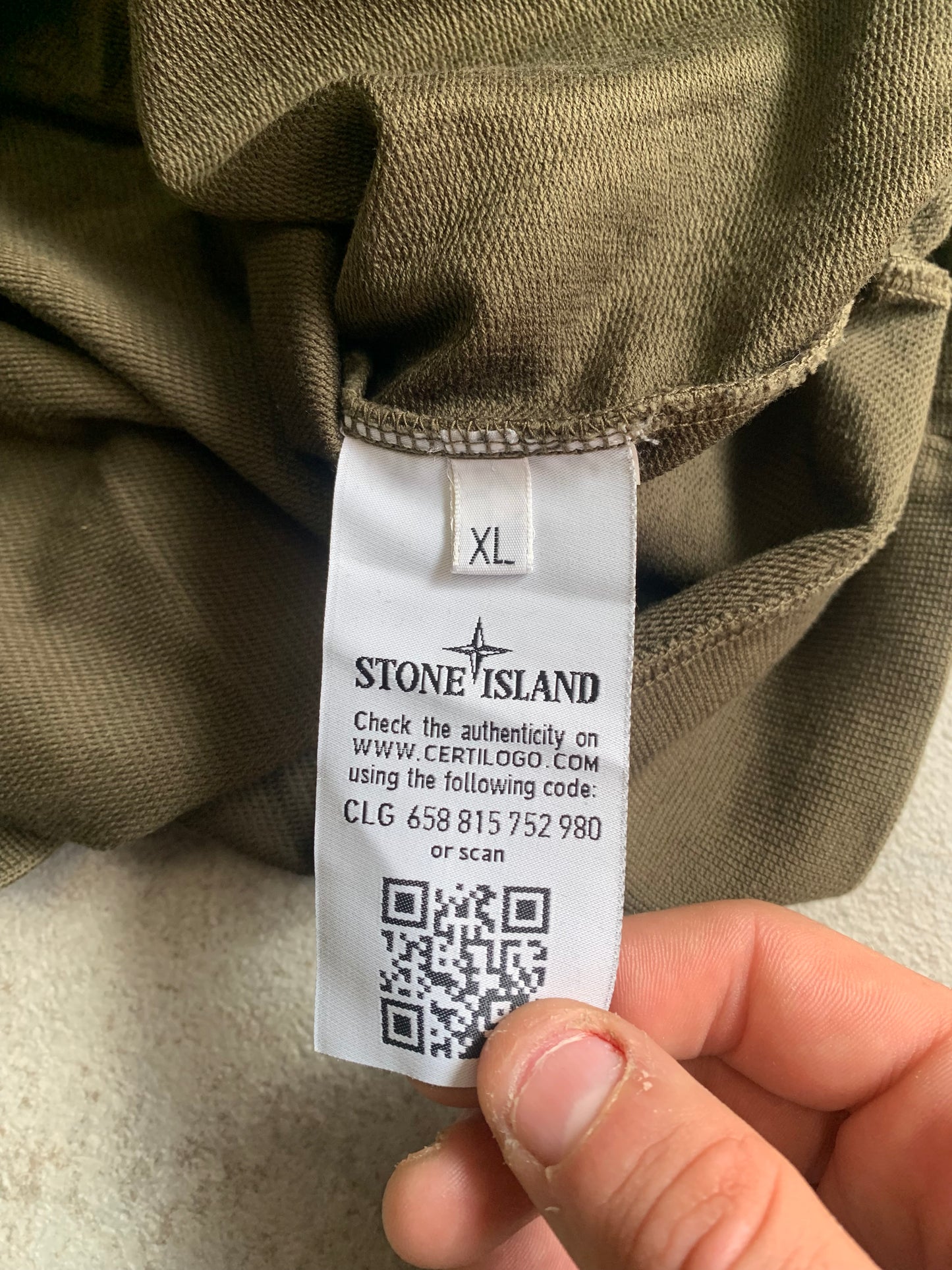 Sudadera Vintage Stone Island Ghost Line - XL