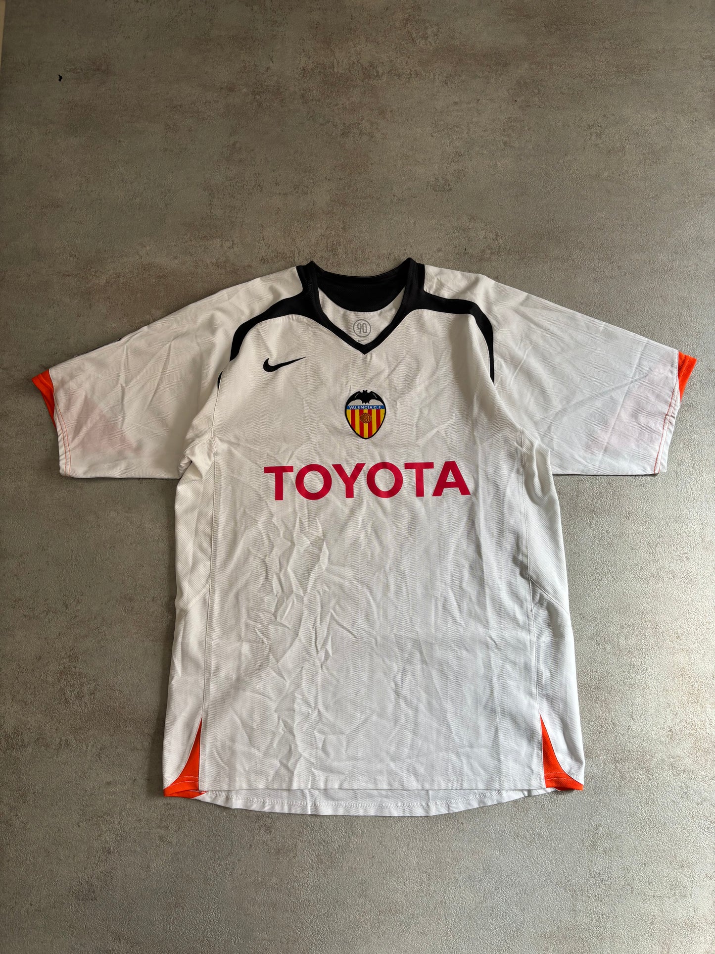 Camiseta Local Nike Valencia 2004 Vintage - L