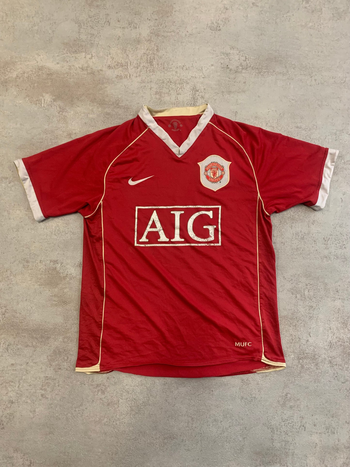 Camiseta Fútbol Vintage Nike Manchester United 2006 - S