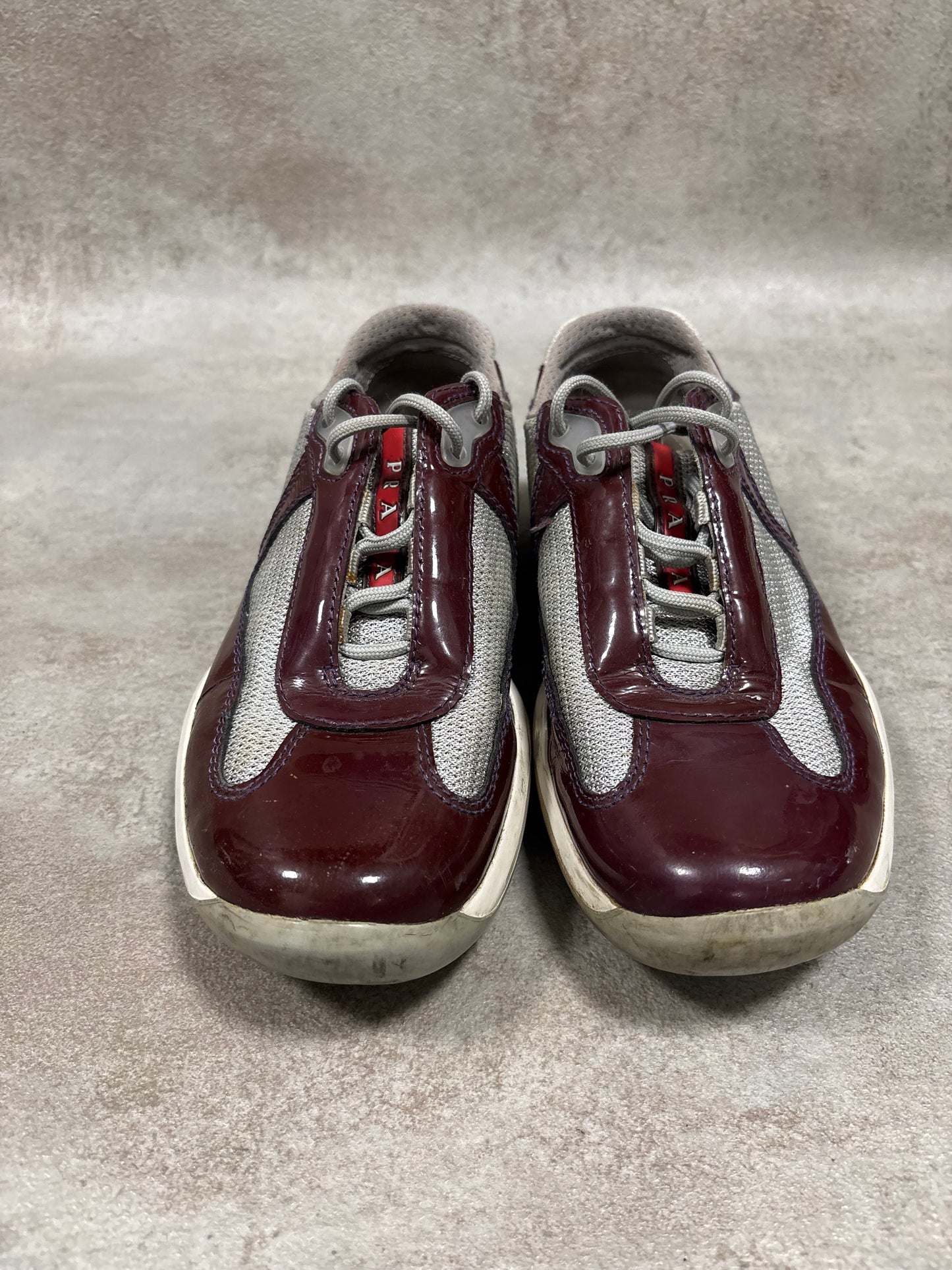 Zapatos Charol ‘Burgundy’ Prada America’s Cup 00s Vintage - 38