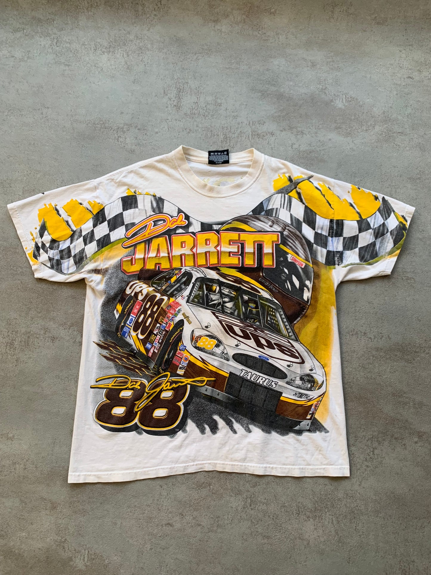 Camiseta Racing Nascar Dale Jarret 88 Vintage - M