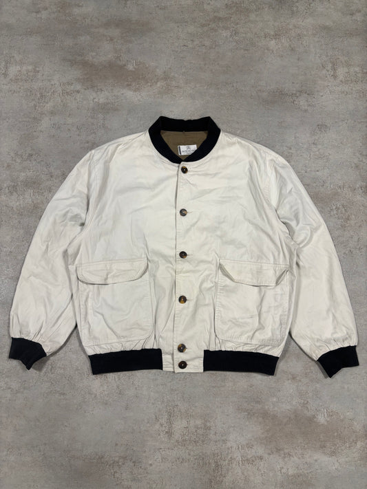 Chaqueta Bomber Jacques Fath 90s Vintage - L