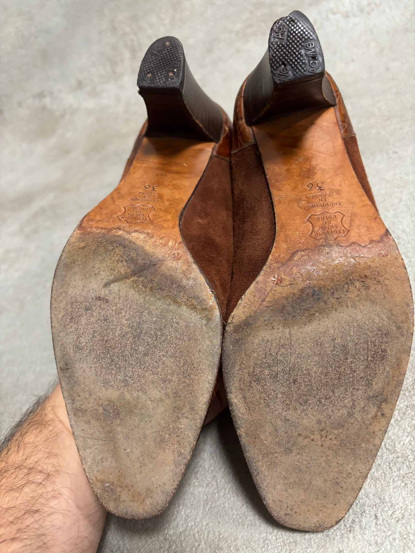 Tacones Balenciaga Cuero/Piel 00s Vintage - 36