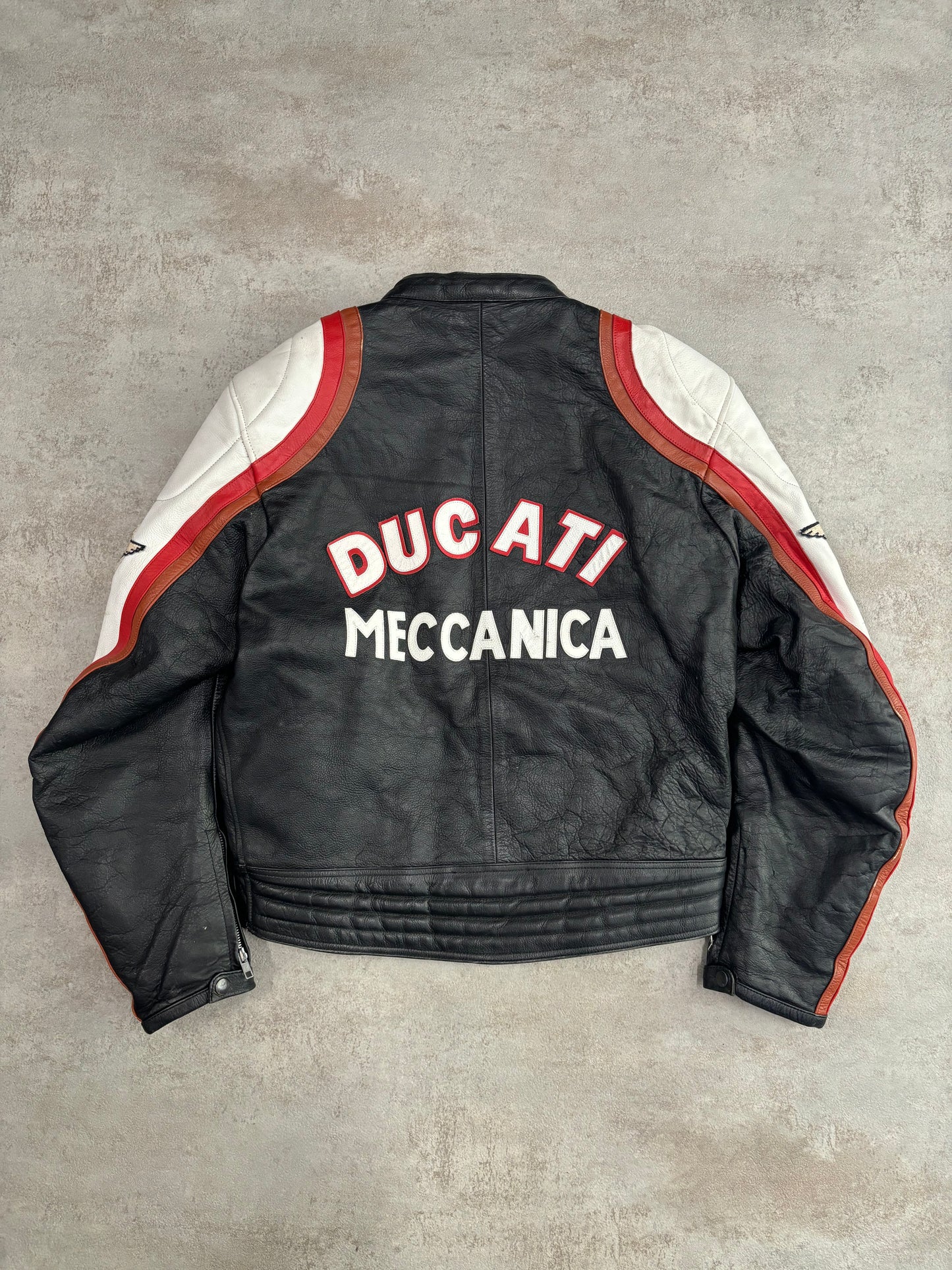 Chaqueta Cuero ‘Tom Cruise’ Ducati Meccanica 90s Vintage - M