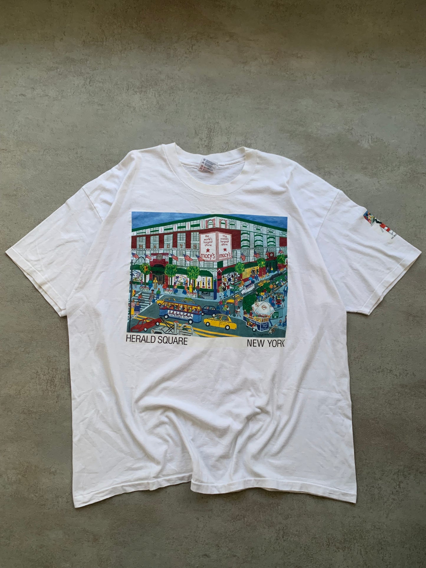 Camiseta Herald Square New York 1993 Licensed Vintage