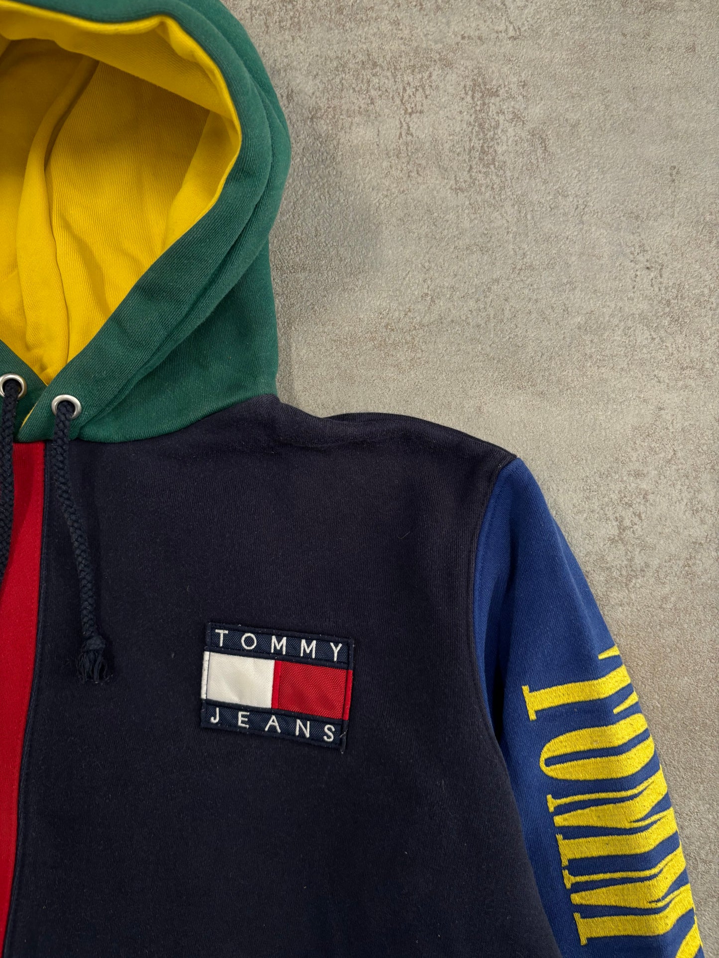 Sudadera Con Capucha Tommy Hilfiger ‘Low Life Style’ 90s Vintage - S