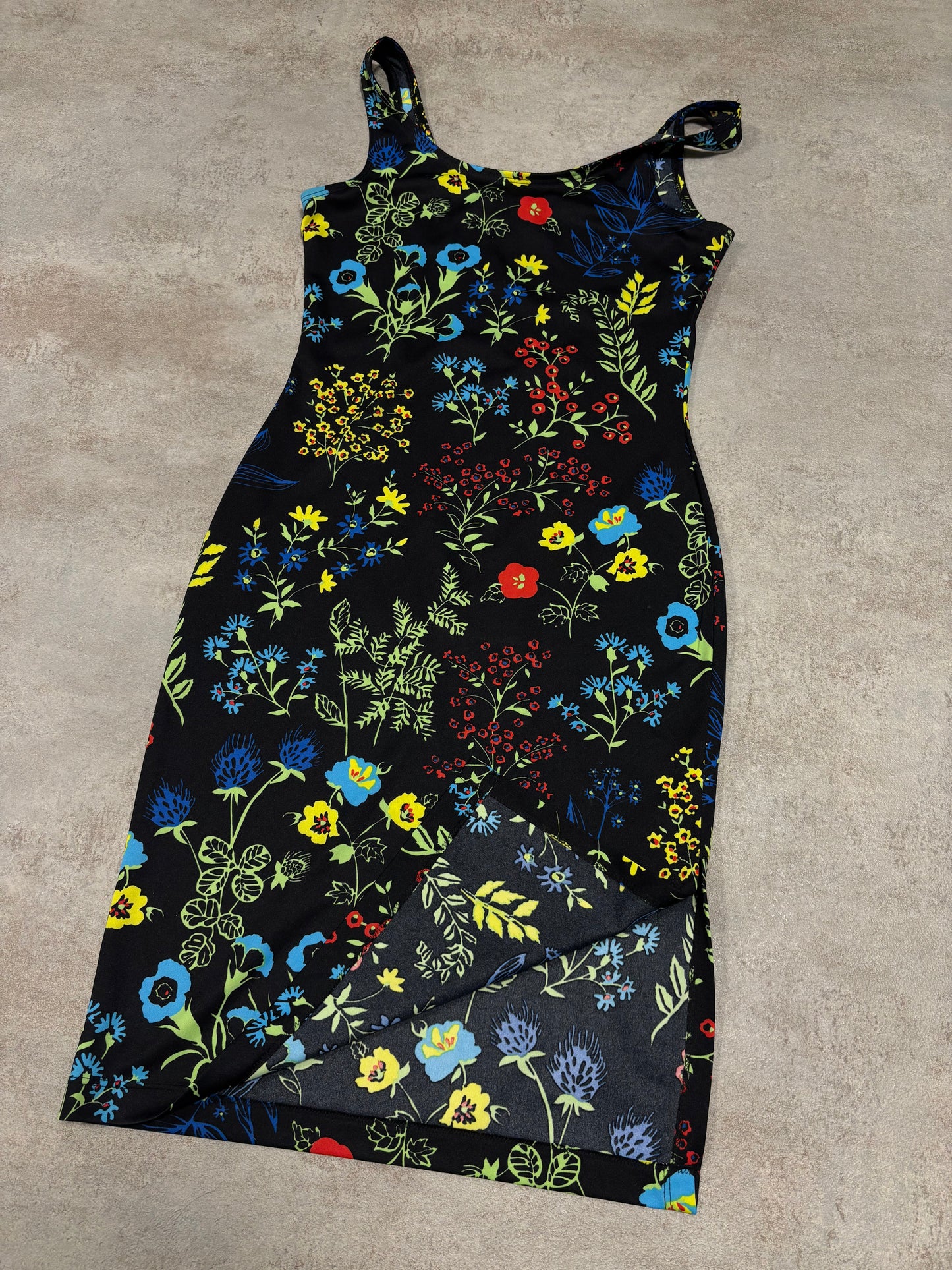 Vestido Elástico Versace Jeans Couture 00s Vintage - M