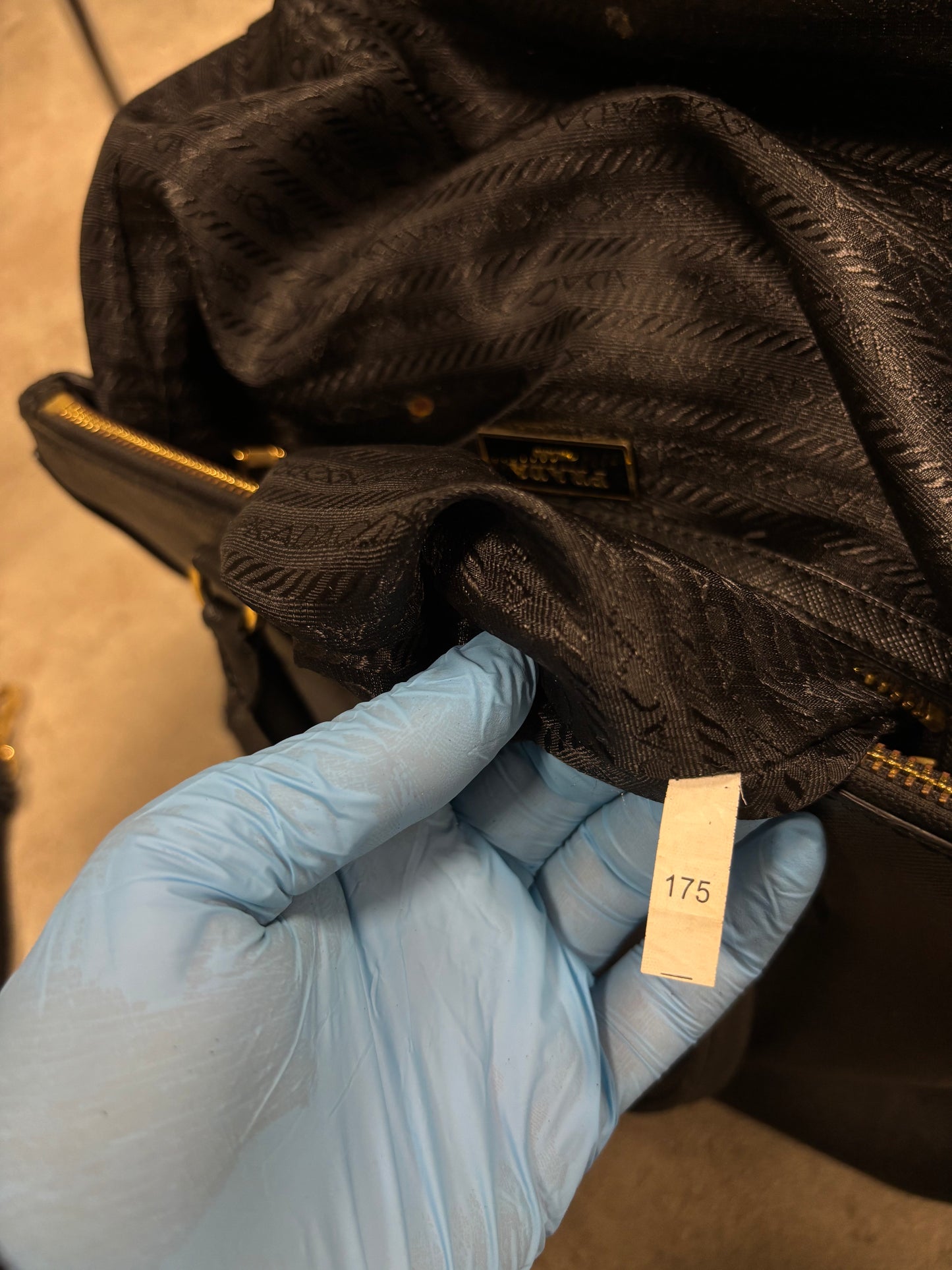 Bolso Prada Saffiano Small Gallerie Double Zip Tote Bag