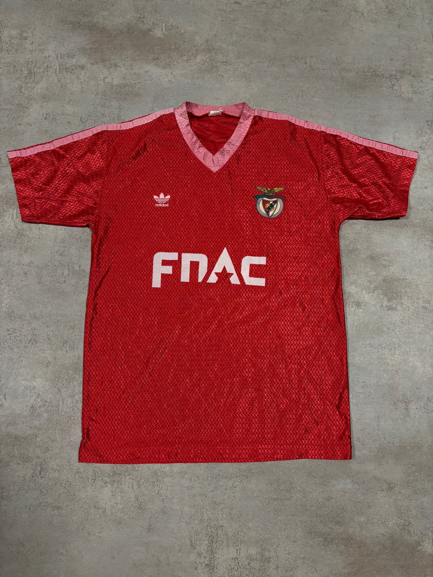 Camiseta Match Worn Adidas Benfica ‘Vata 9’ 1988/89 Vintage - M
