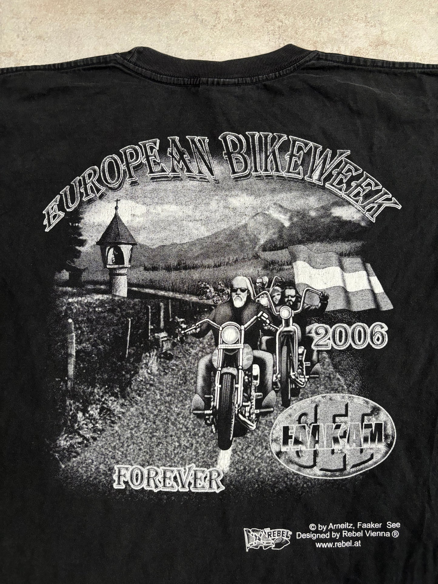 Camiseta Gráfica European Bike Week 2006 - M