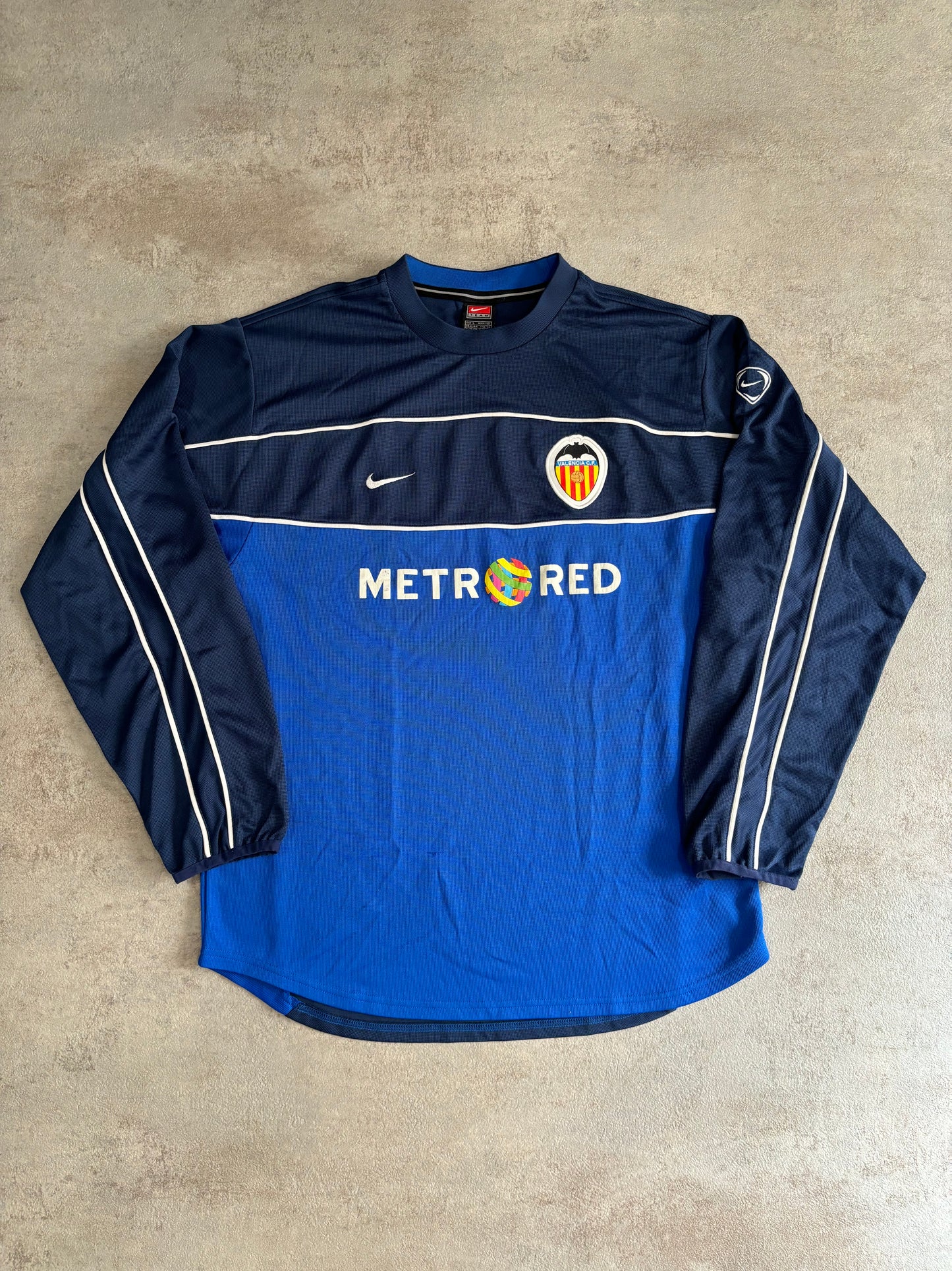 Sudadera Nike Valencia ‘Metrored’ 2001/02 Vintage - L