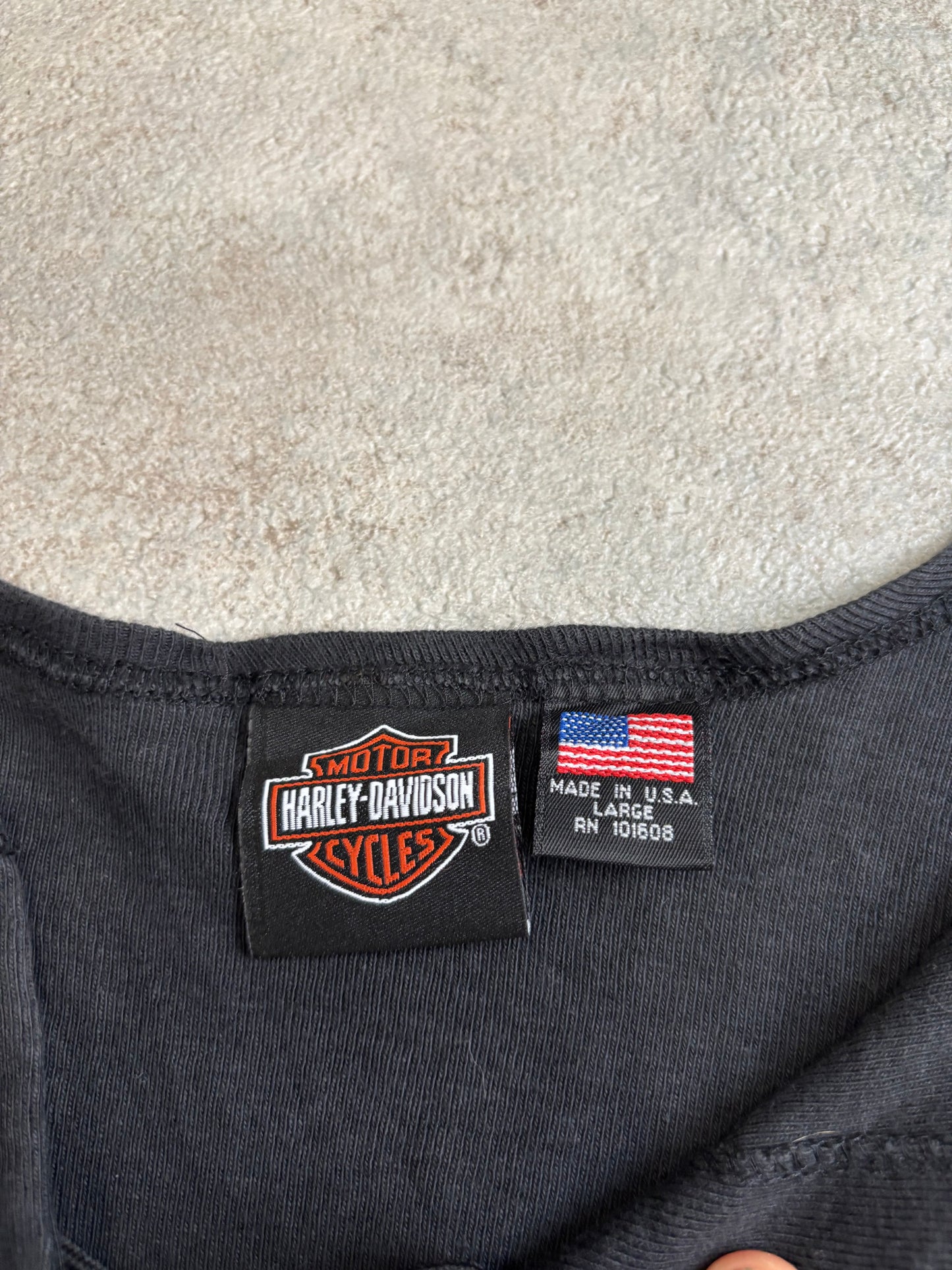 Top Harley Davidson ‘Made In Usa’ Vintage - L Woman