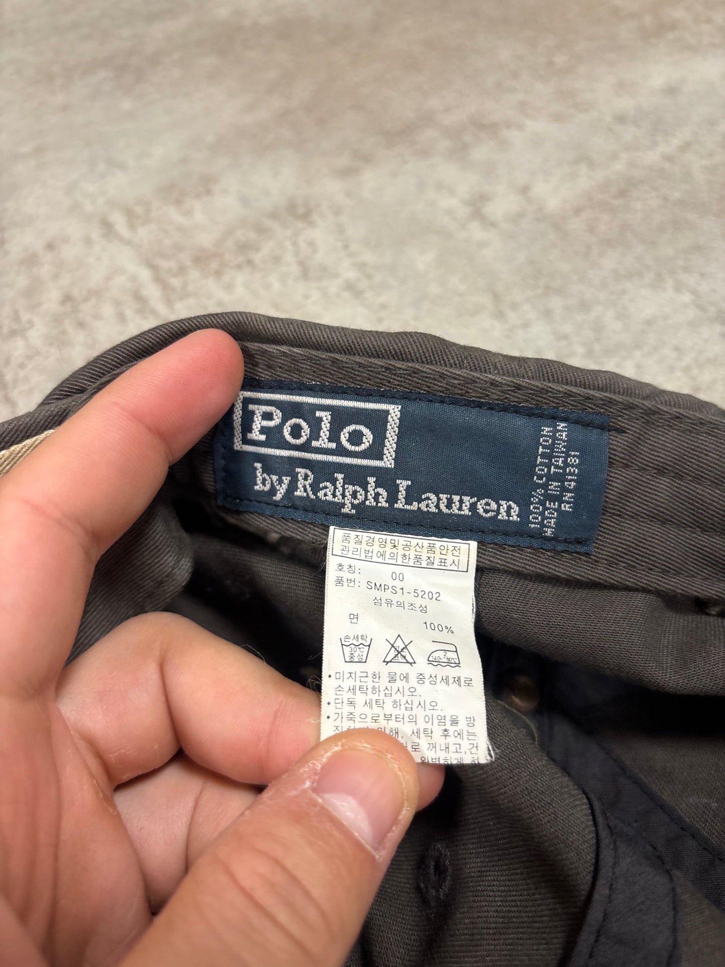 Gorra Ajustable Polo Ralph Lauren ‘Big Logo Embroidered 00s Vintage