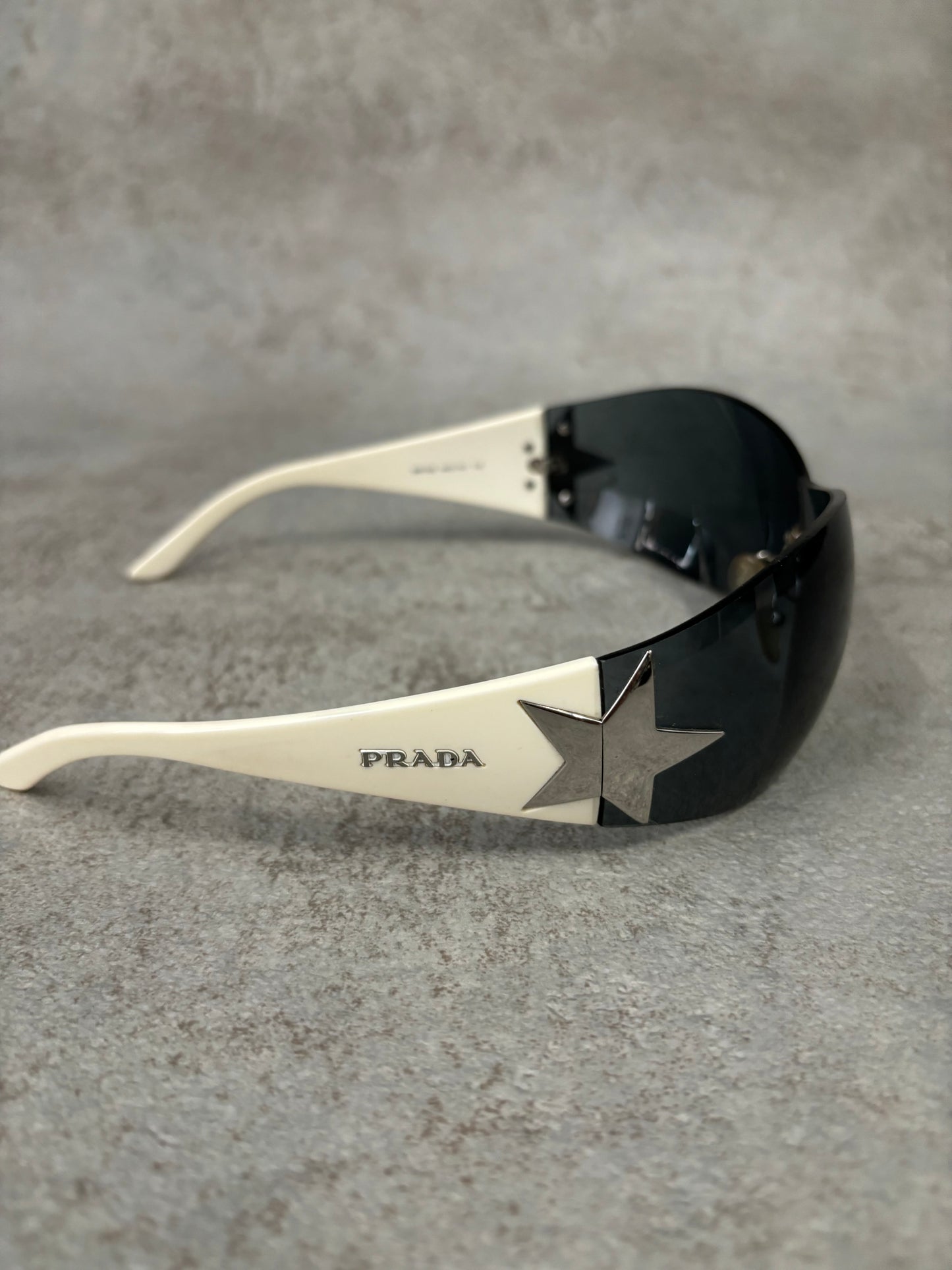 Gafas Prada Metallic Star 00s Vintage