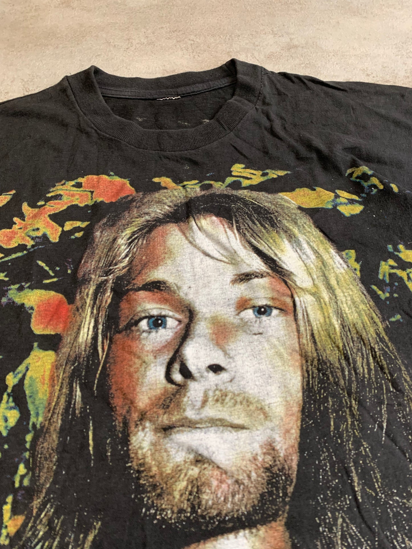 Camiseta Vintage Kurt Cobain Nirvana 90’s Bootleg - M