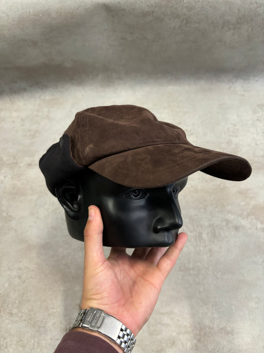 Gorra Aviador Cuero Convertible