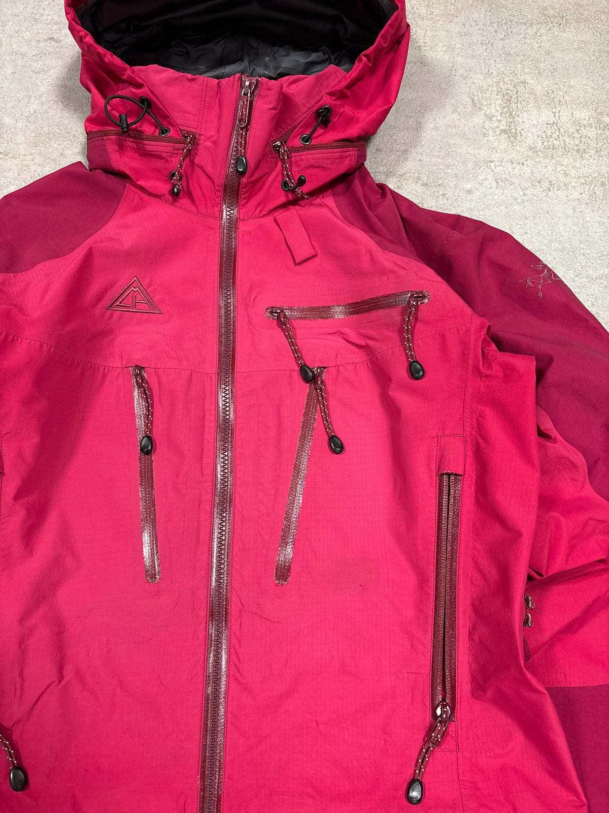 Chaqueta Custom Gore-Tex Recco Arc’teryx x CMH Heli-Skiing 00s Vintage - L Woman