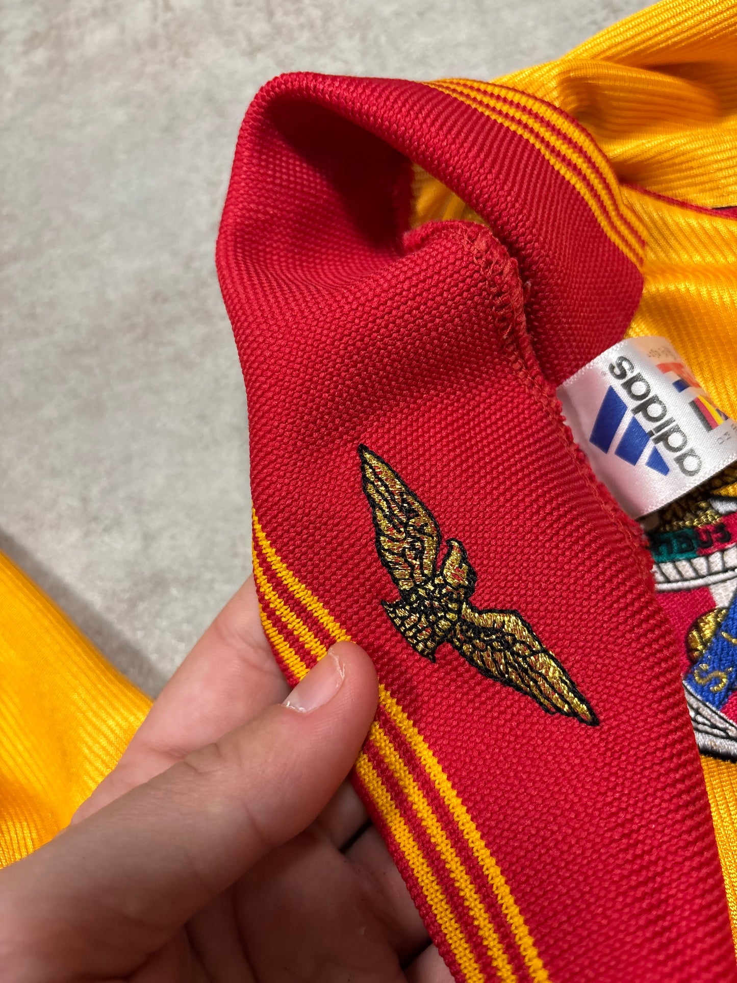 Camiseta Visitante Adidas Benfica 1998/99 Vintage - M