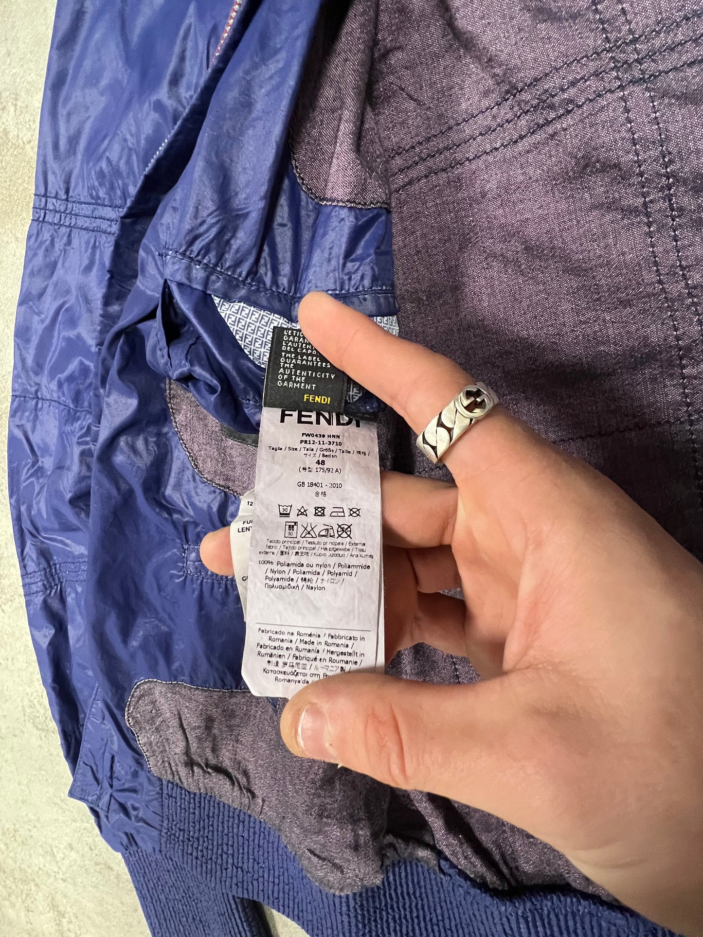 Chaqueta Track Vintage Fendi 00’s - M