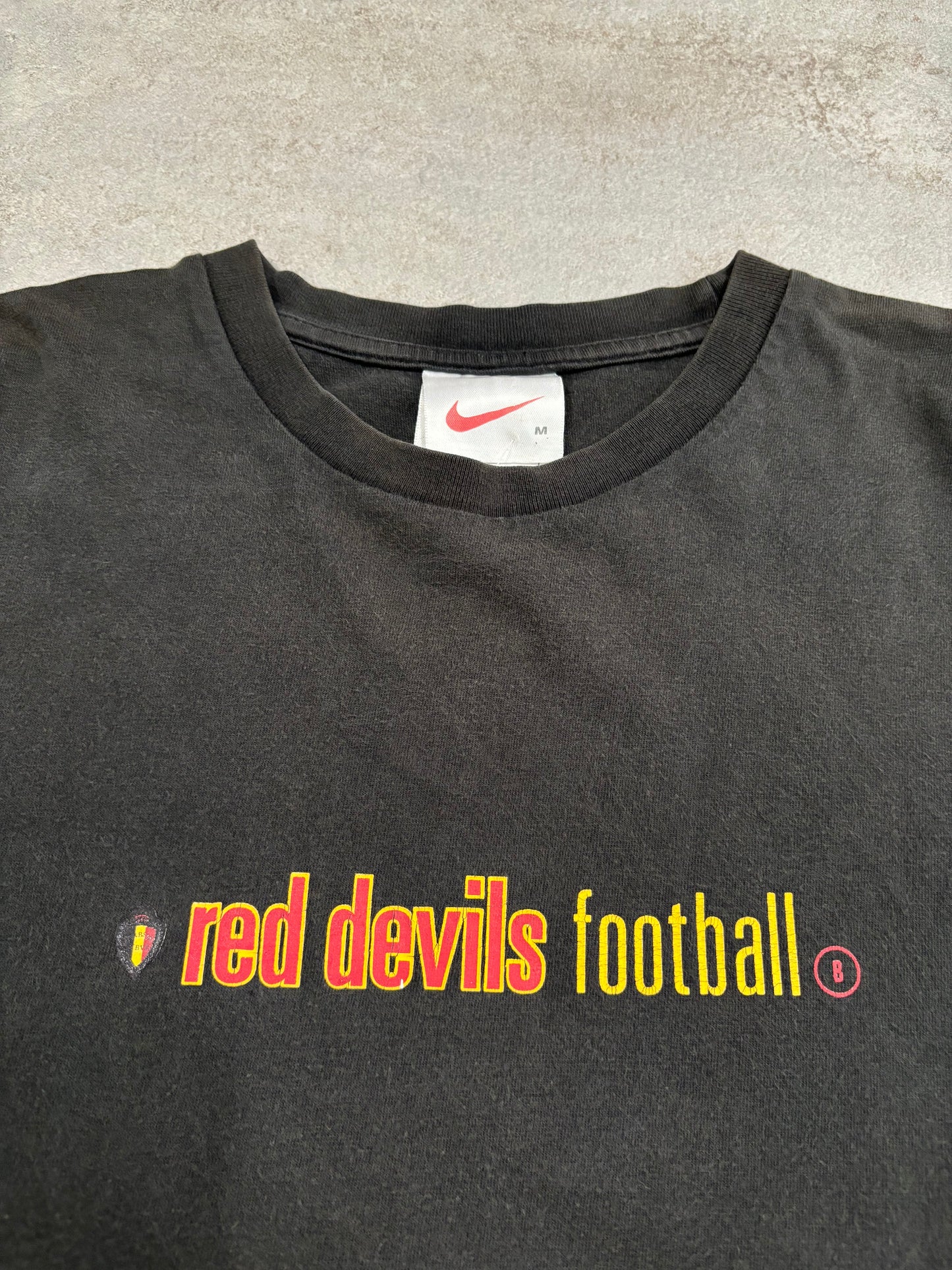 Camiseta Nike Bélgica ‘Red Devils’ Late 90s Vintage - M