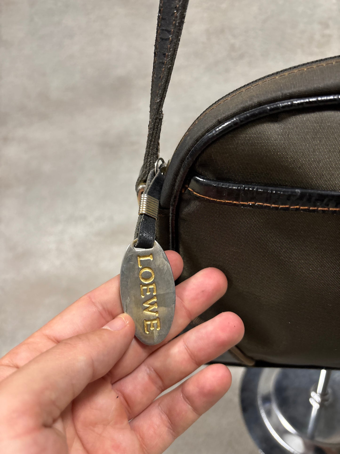 Bolso de Hombro Bandolera Loewe 00s Vintage