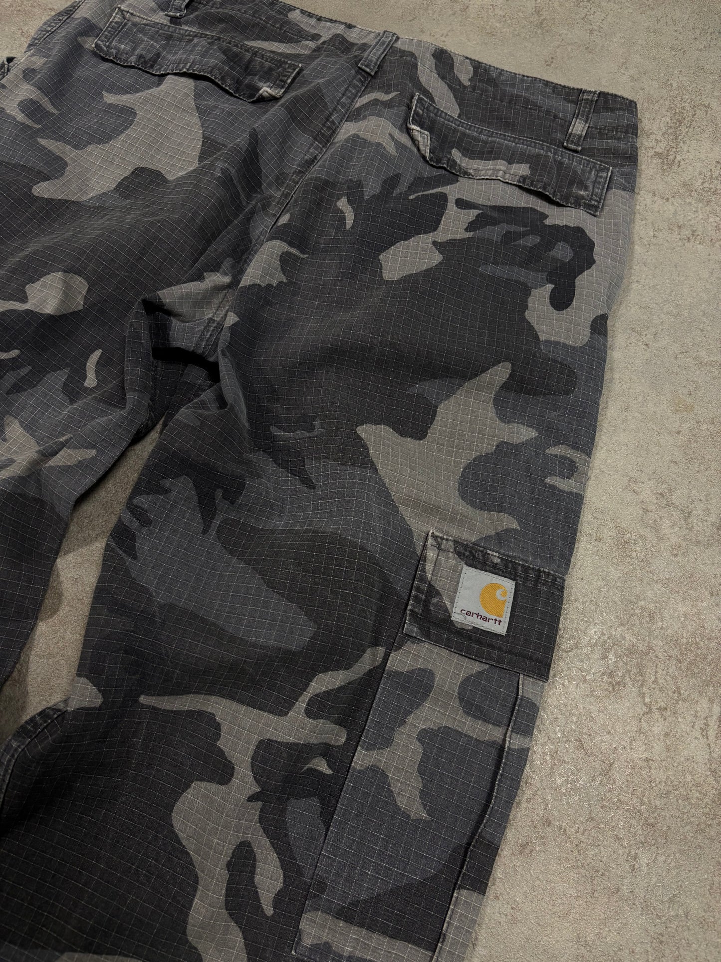 Pantalones Cargo Rectos Carhartt 00s Vintage - M