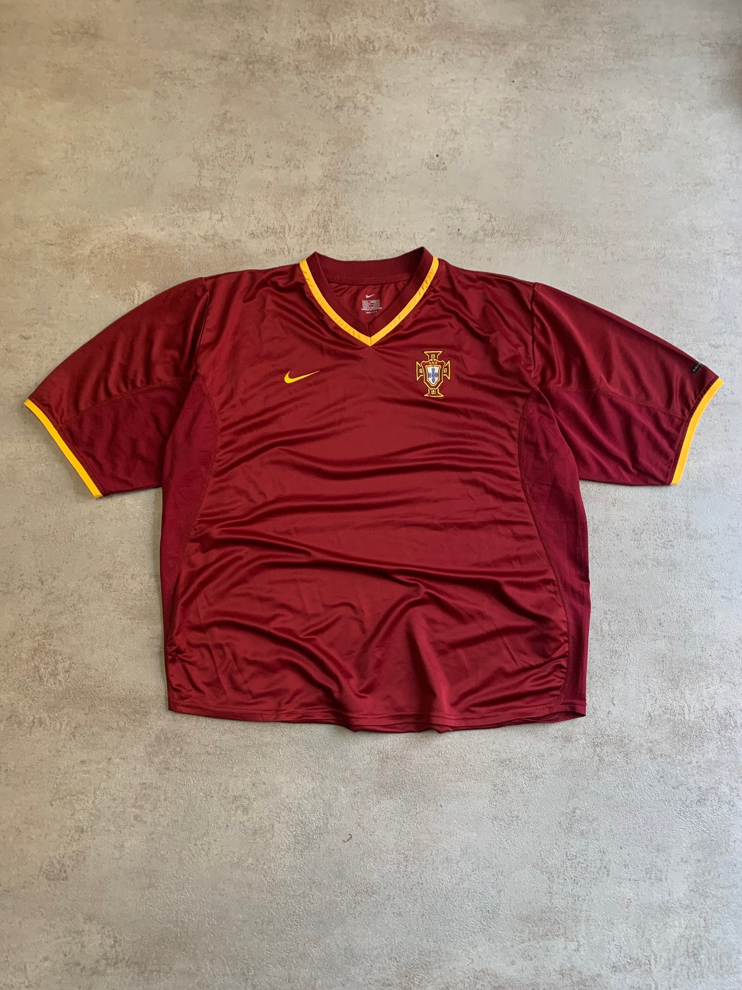 Camiseta Fútbol Vintage Nike Portugal 00/02 Kit - L