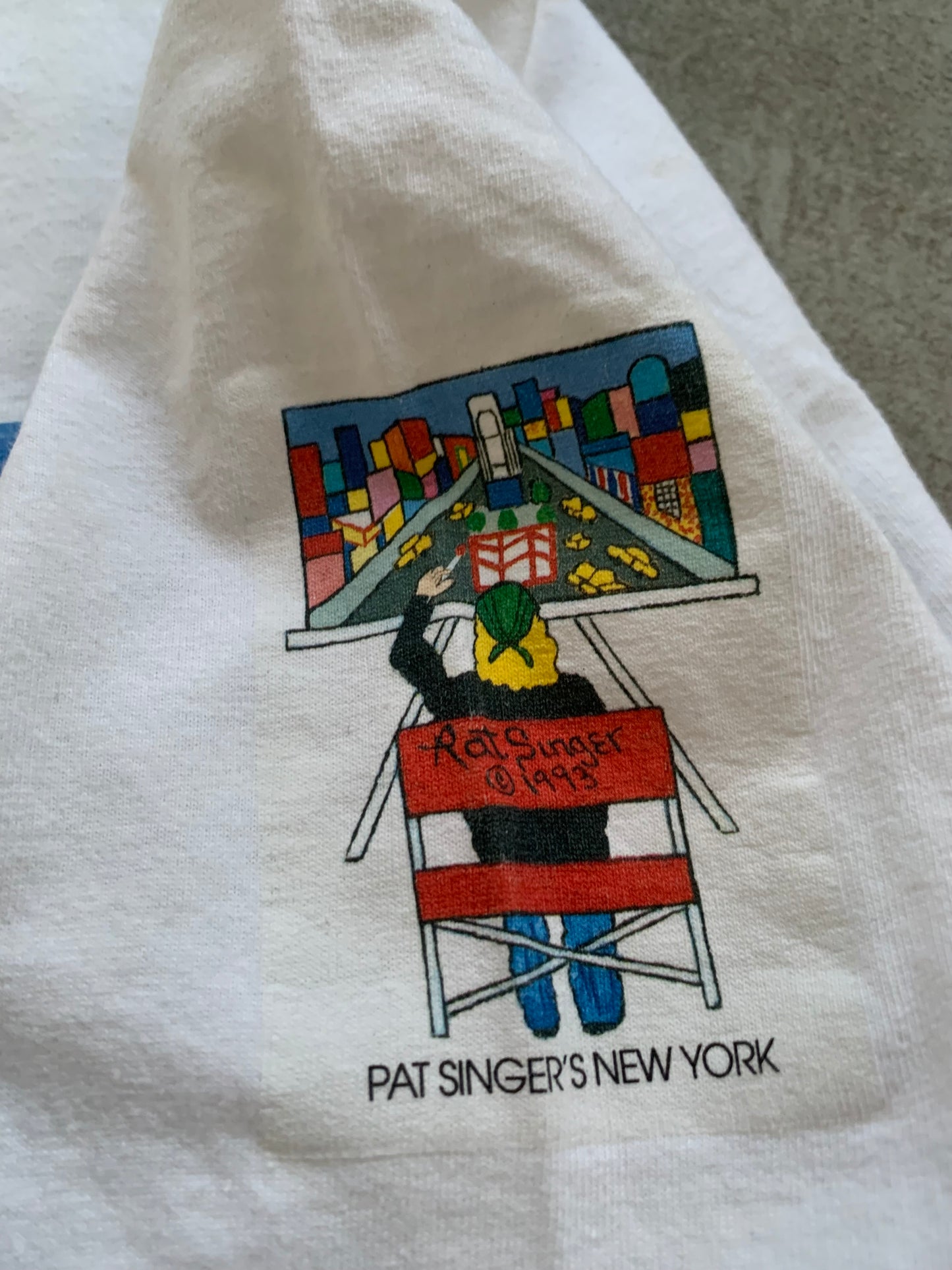 Camiseta Herald Square New York 1993 Licensed Vintage