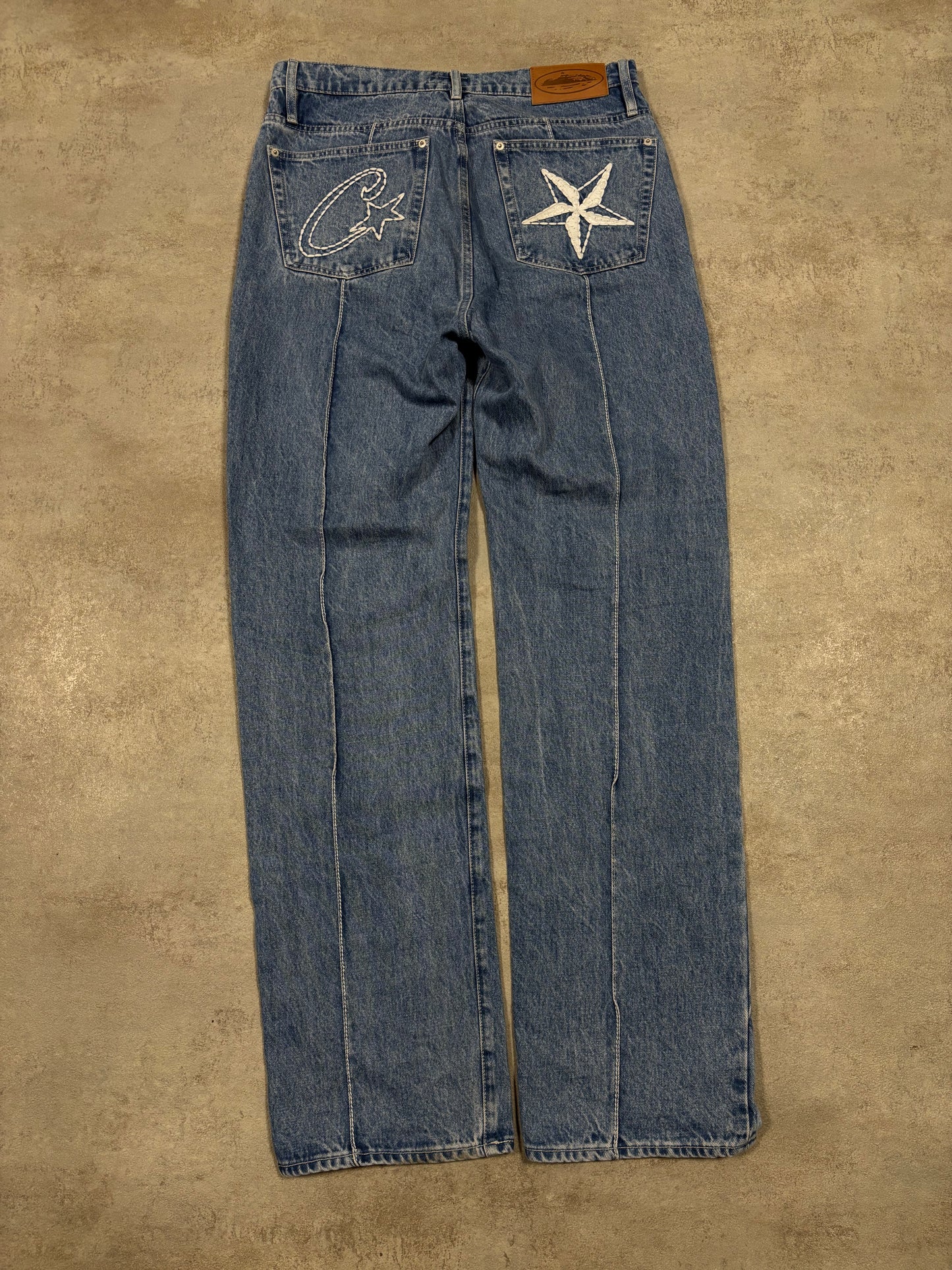 Pantalones Rectos Pinza Corteiz C-Star - M