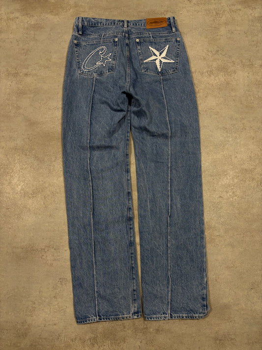 Pantalones Rectos Pinza Corteiz C-Star - M