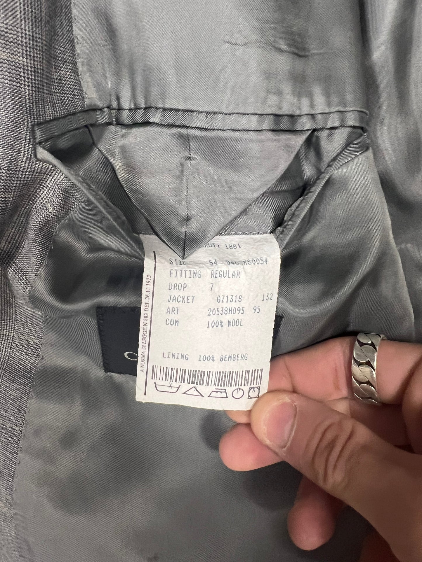 Traje Completo Vintage Cerruti 90’s - L