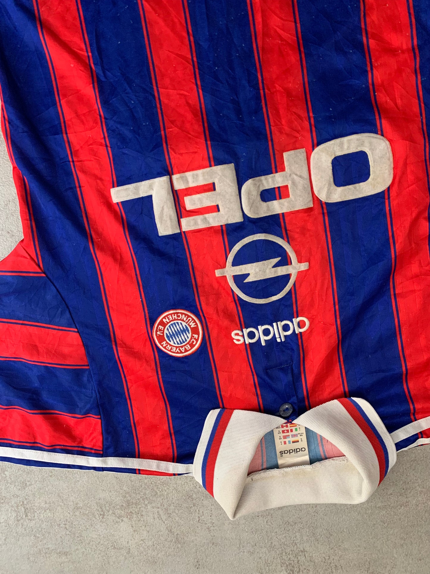 Camiseta Fútbol Vintage Adidas Bayern Munich 1995/96 - M