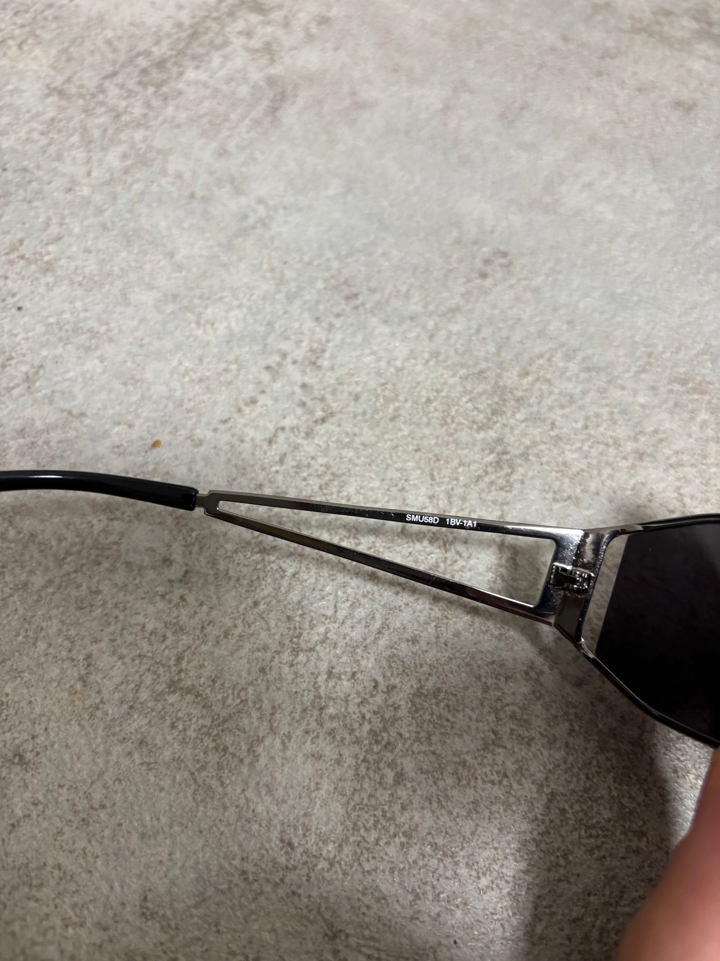 Gafas Rectangulares Metálicas Miu Miu 00s Vintage