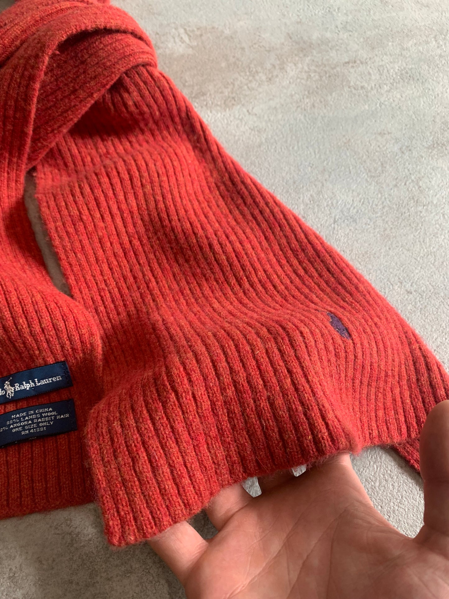 Bufanda Vintage Polo Ralph Lauren