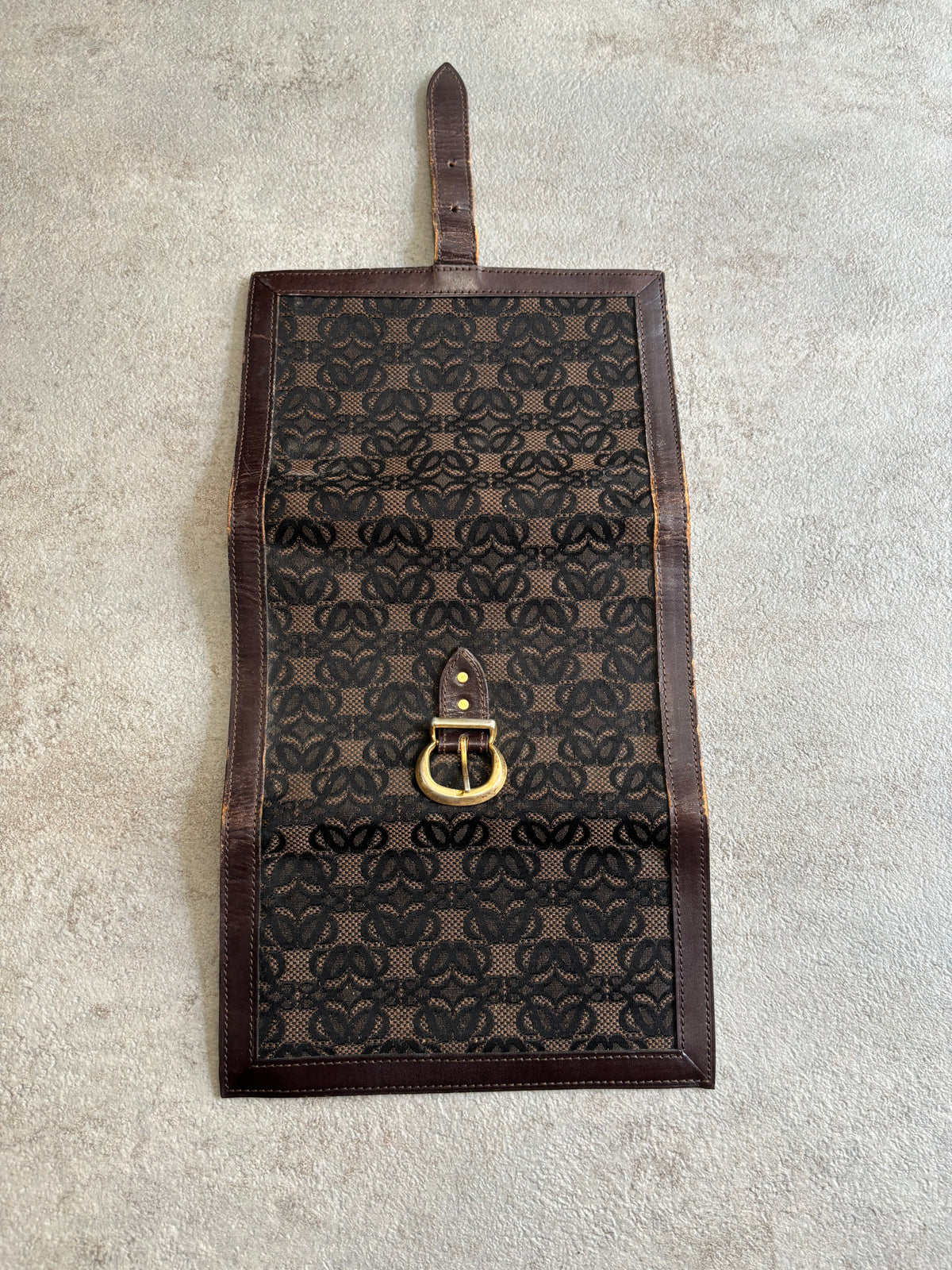 Cartera ‘Monogram’ Loewe 00s Vintage