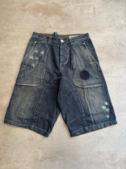Shorts Asimétricos Seal Kay Vintage - S