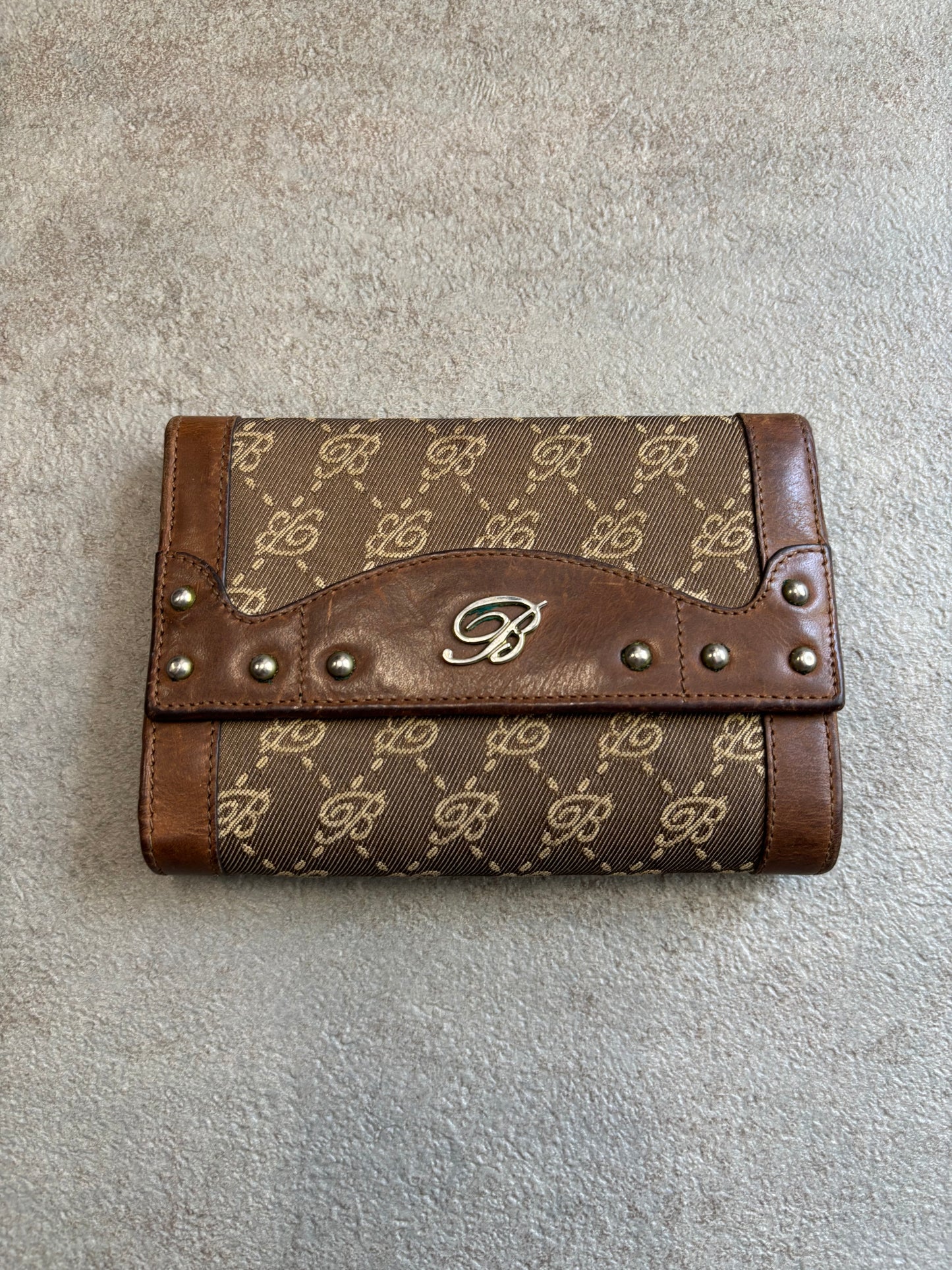 Cartera Monogram Blumarine 00s Vintage