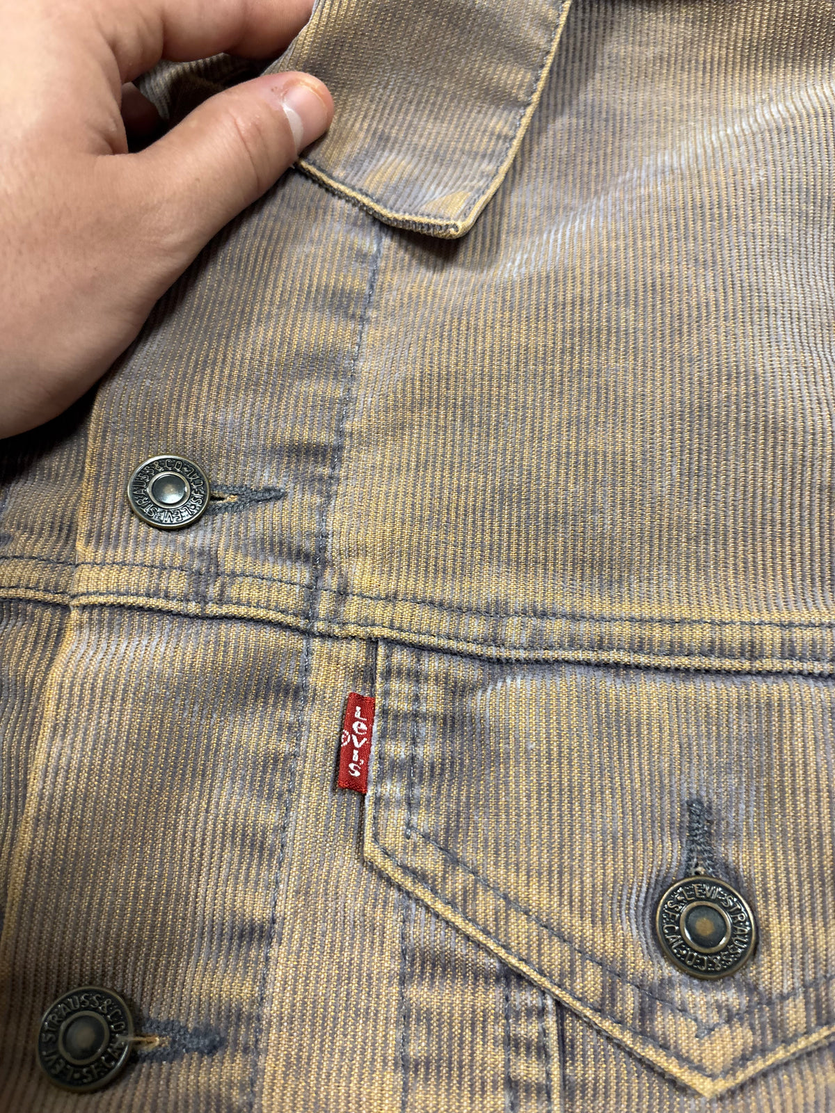 Chaqueta Pana Irisdescente Levi’s 00s Vintage - L Woman