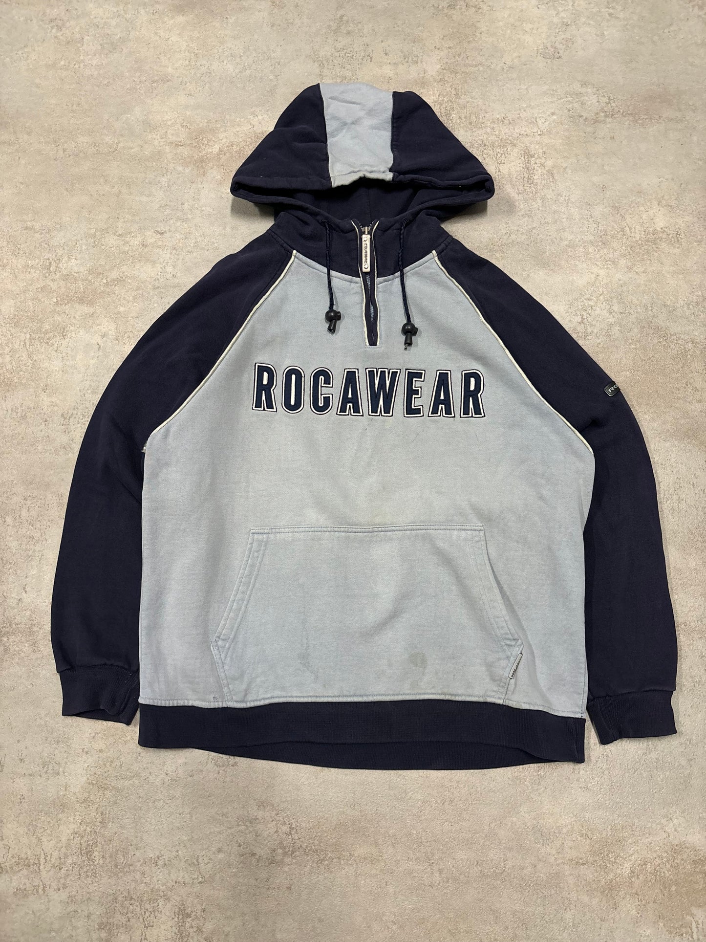 Sudadera 1/2 Zip Rocawear 00s Vintage - M