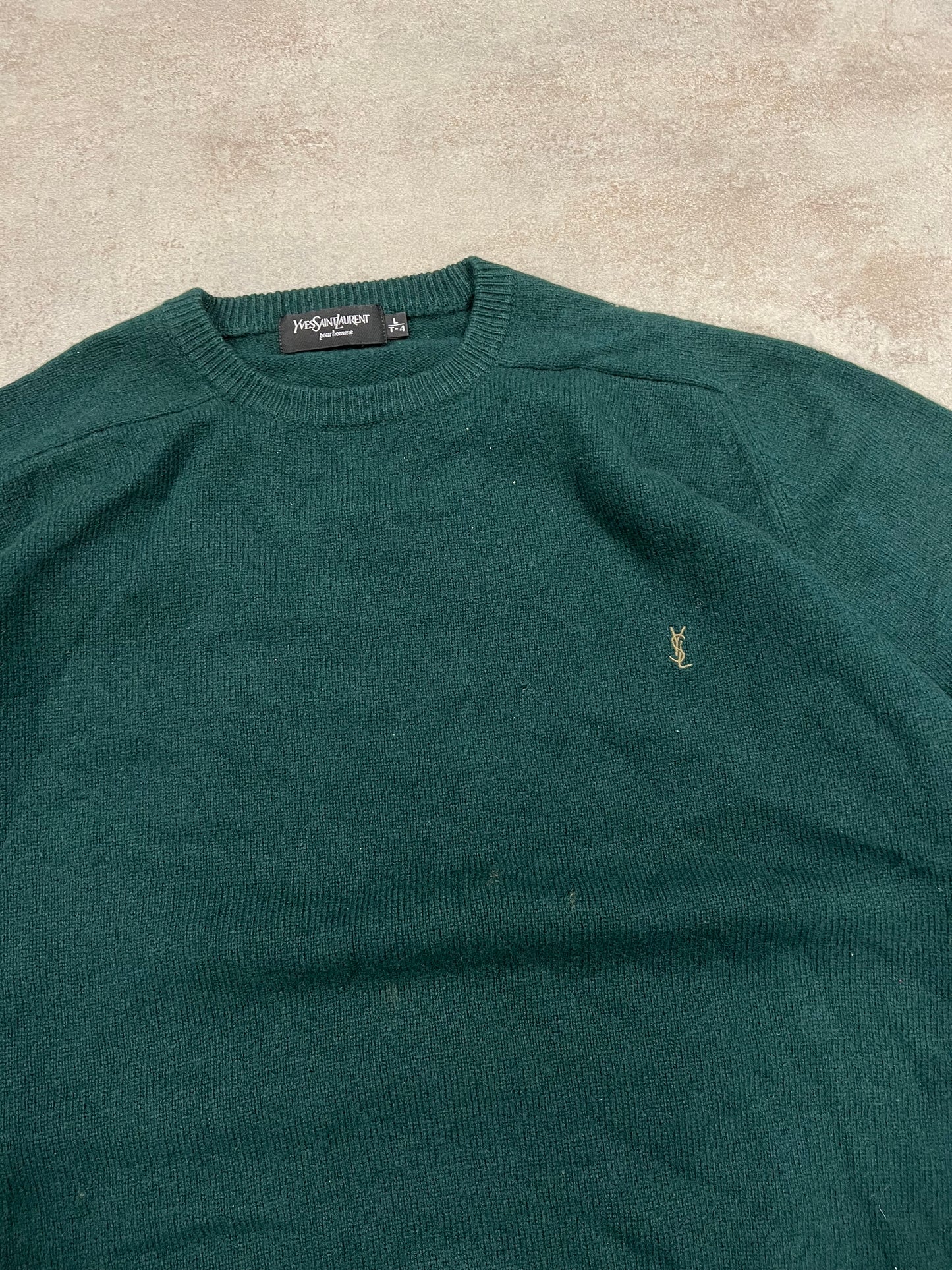 Jersey Lana Vintage Yves Saint Laurent 90’s - L