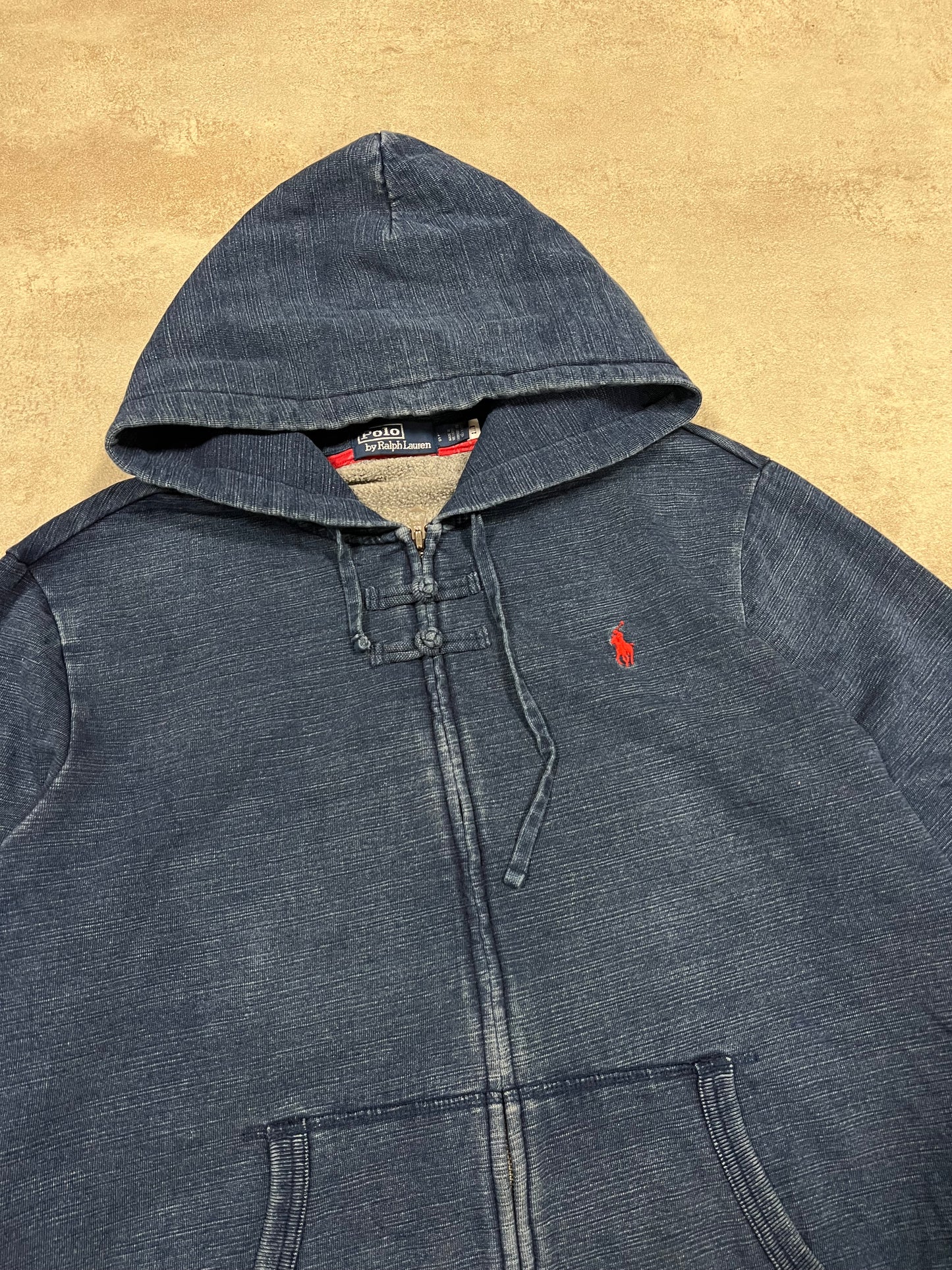 Sudadera Zip Vintage Polo Ralph Lauren x CLOT - L
