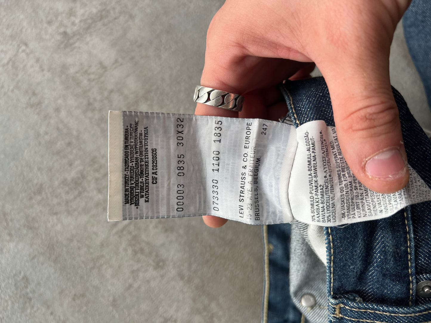 Pantalones Vaqueros Vintage Levi’s Engineered 00’s - M